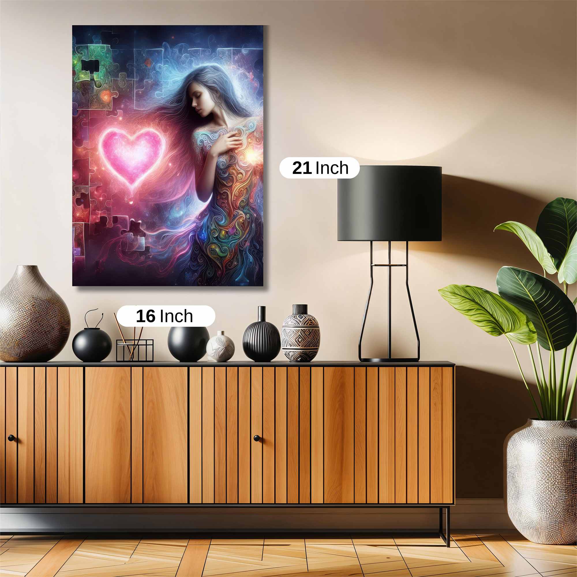 PuzzleLove Safe Wall Magnetic / M