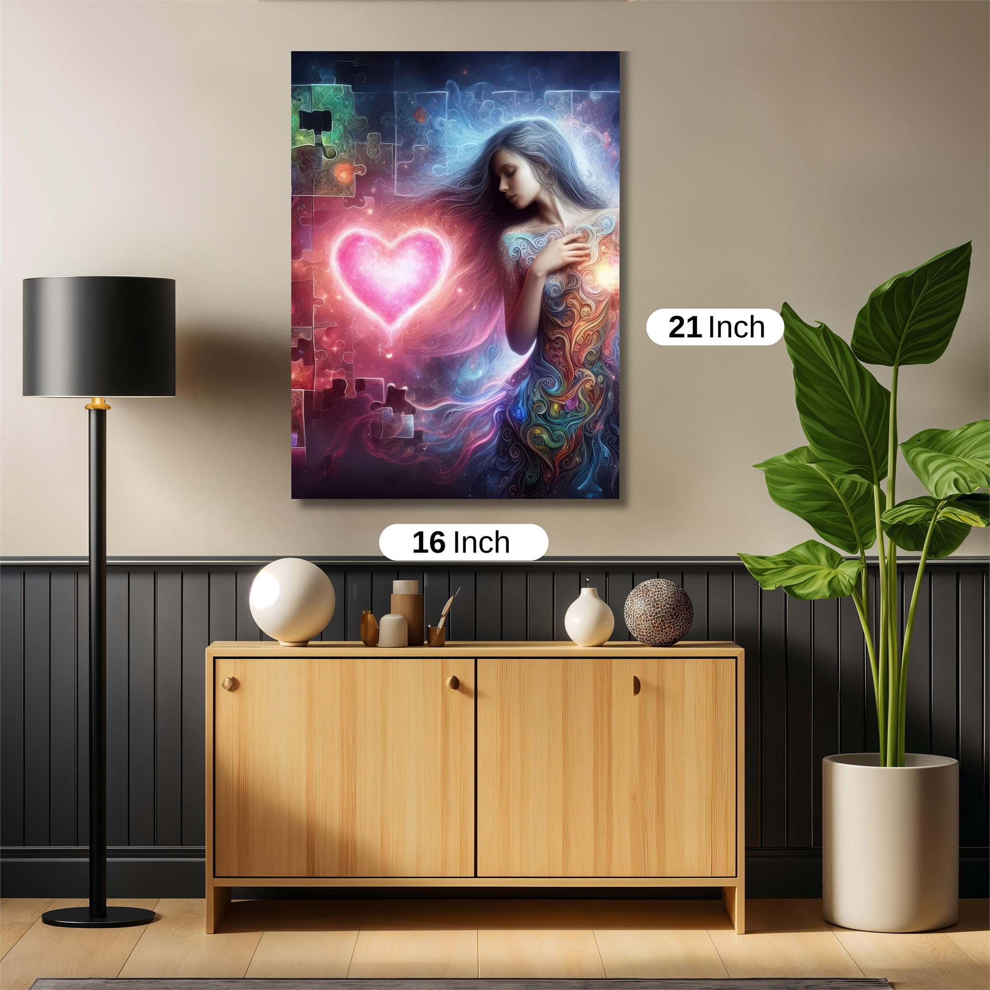 PuzzleLove Safe Wall Magnetic / M