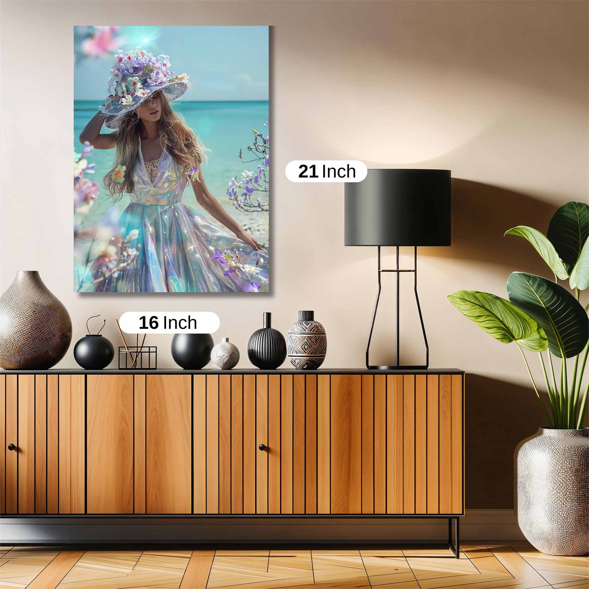 FloralWhimsy Safe Wall Magnetic / M