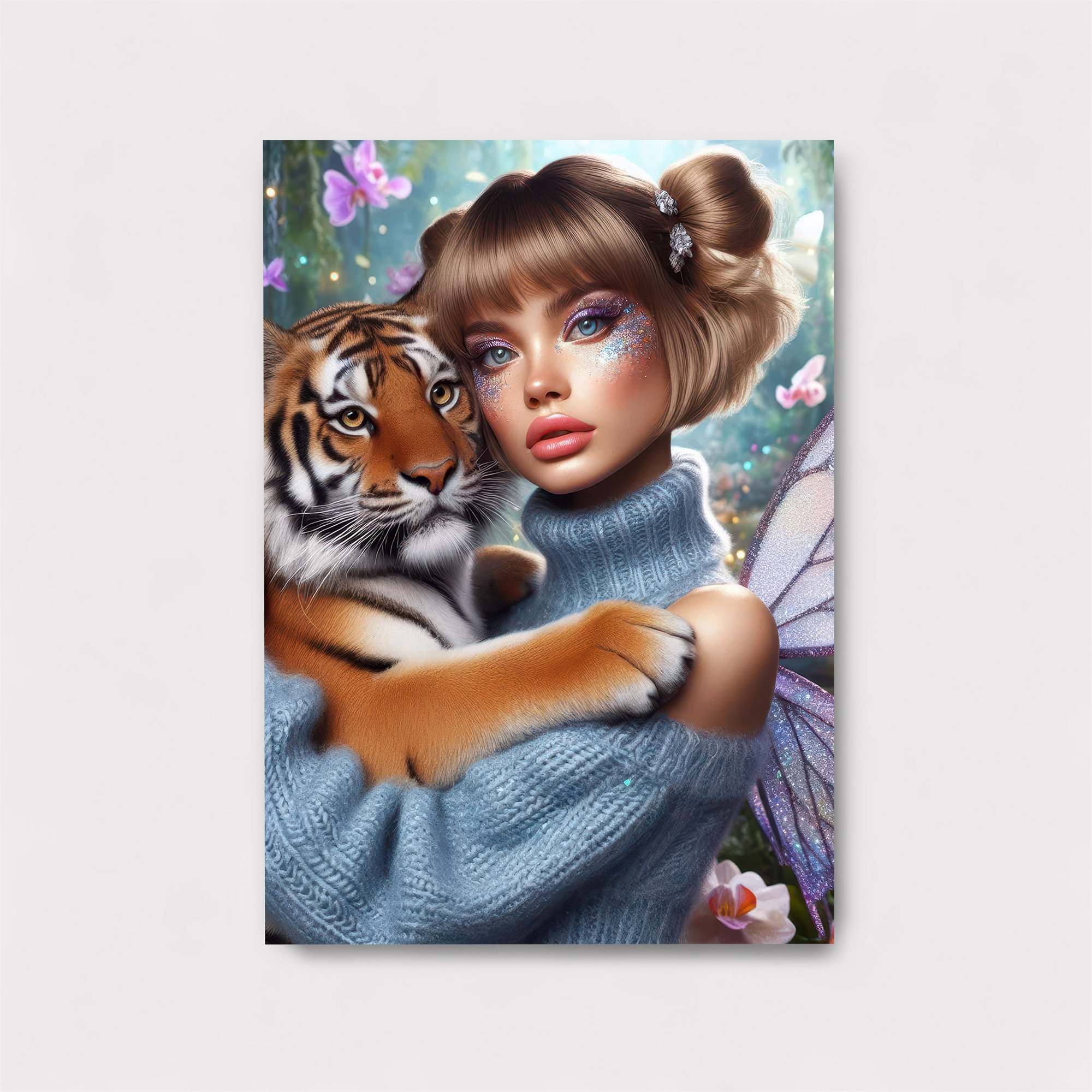 Tiger Whimsy Safe Wall Magnetic / M