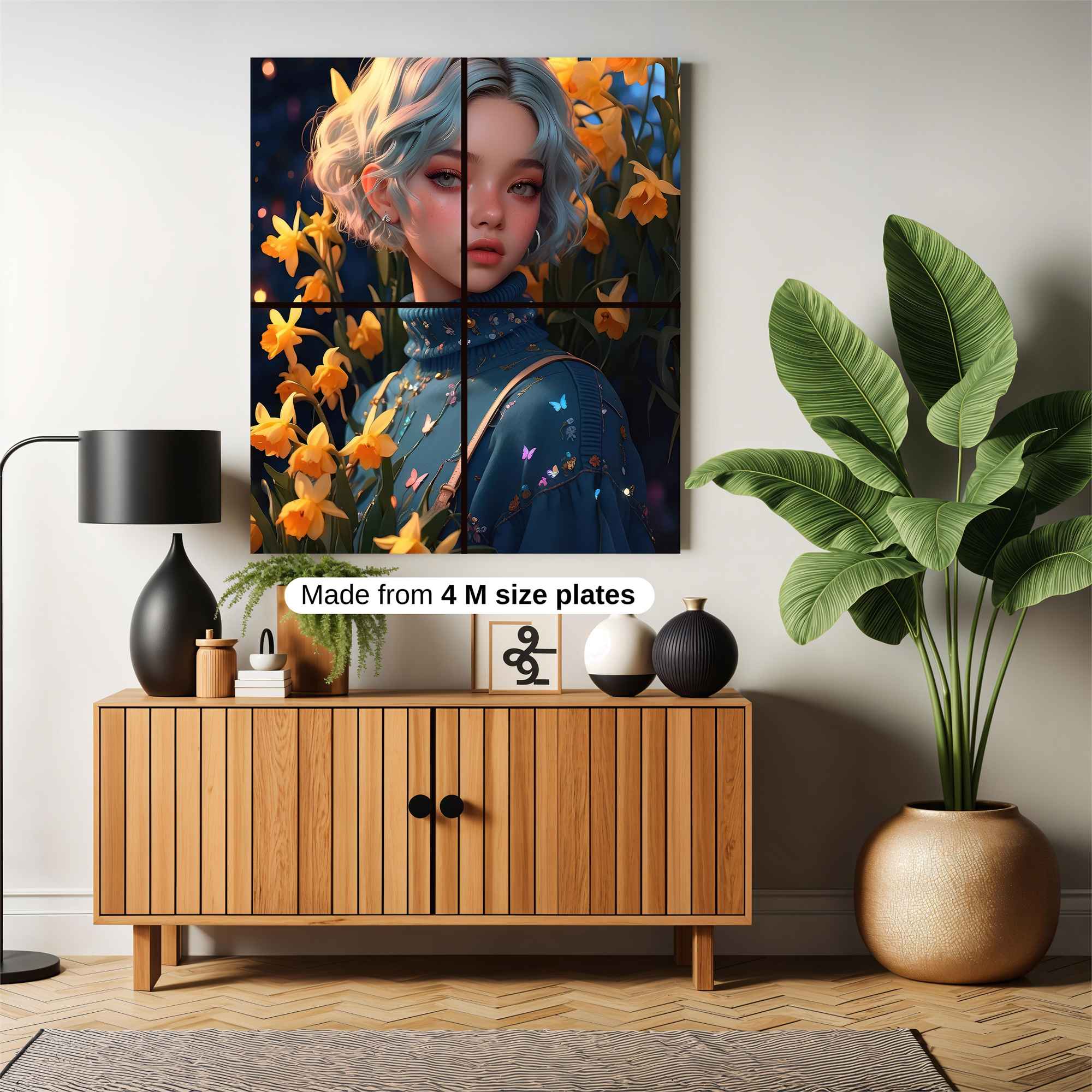 Daffodil Dream Safe Wall Magnetic / M