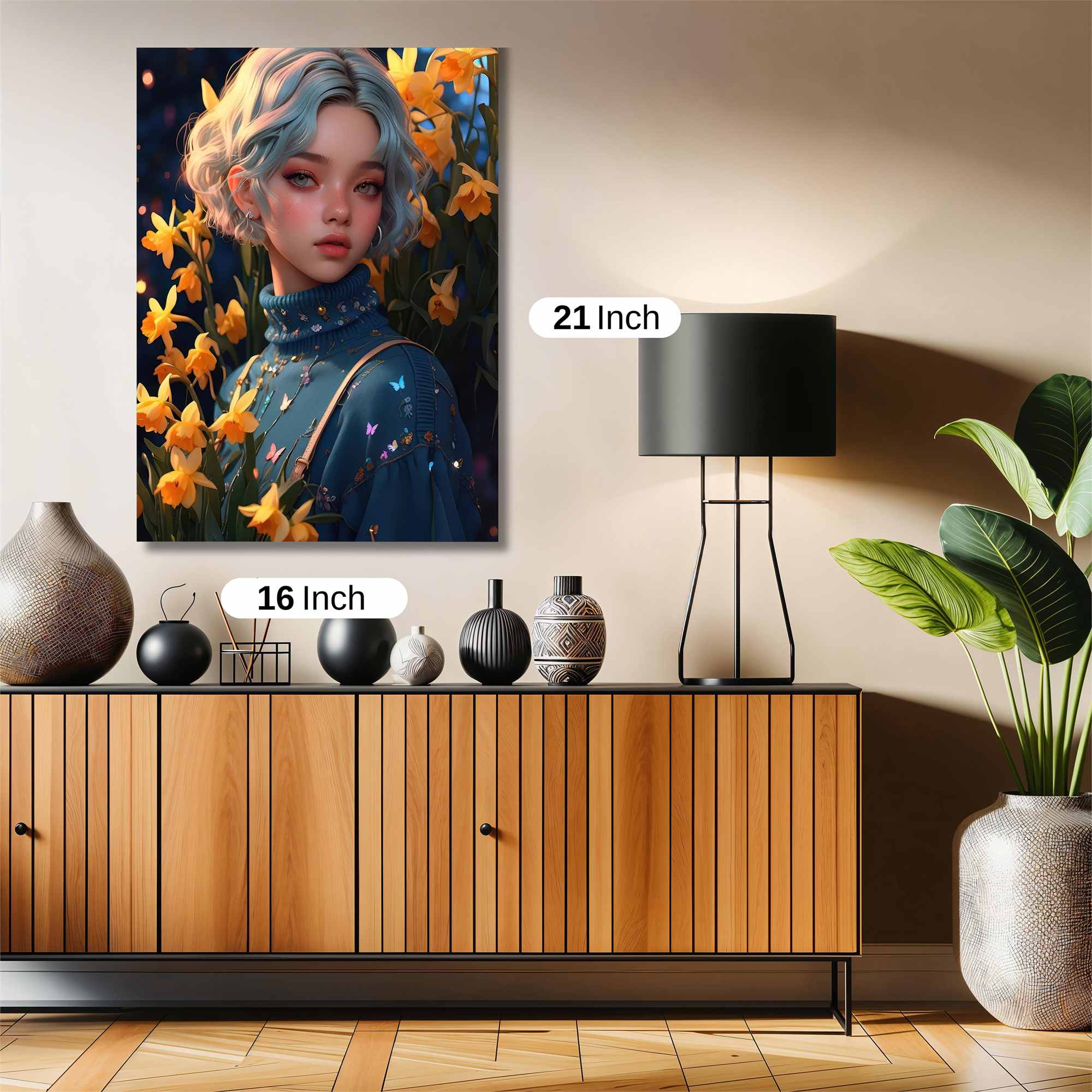 Daffodil Dream Safe Wall Magnetic / M