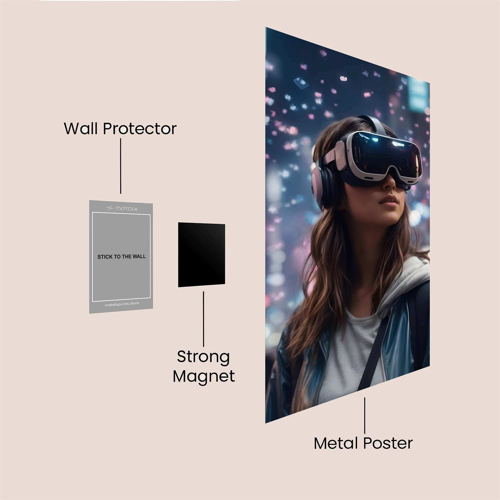 Cyber Dream Safe Wall Magnetic / M