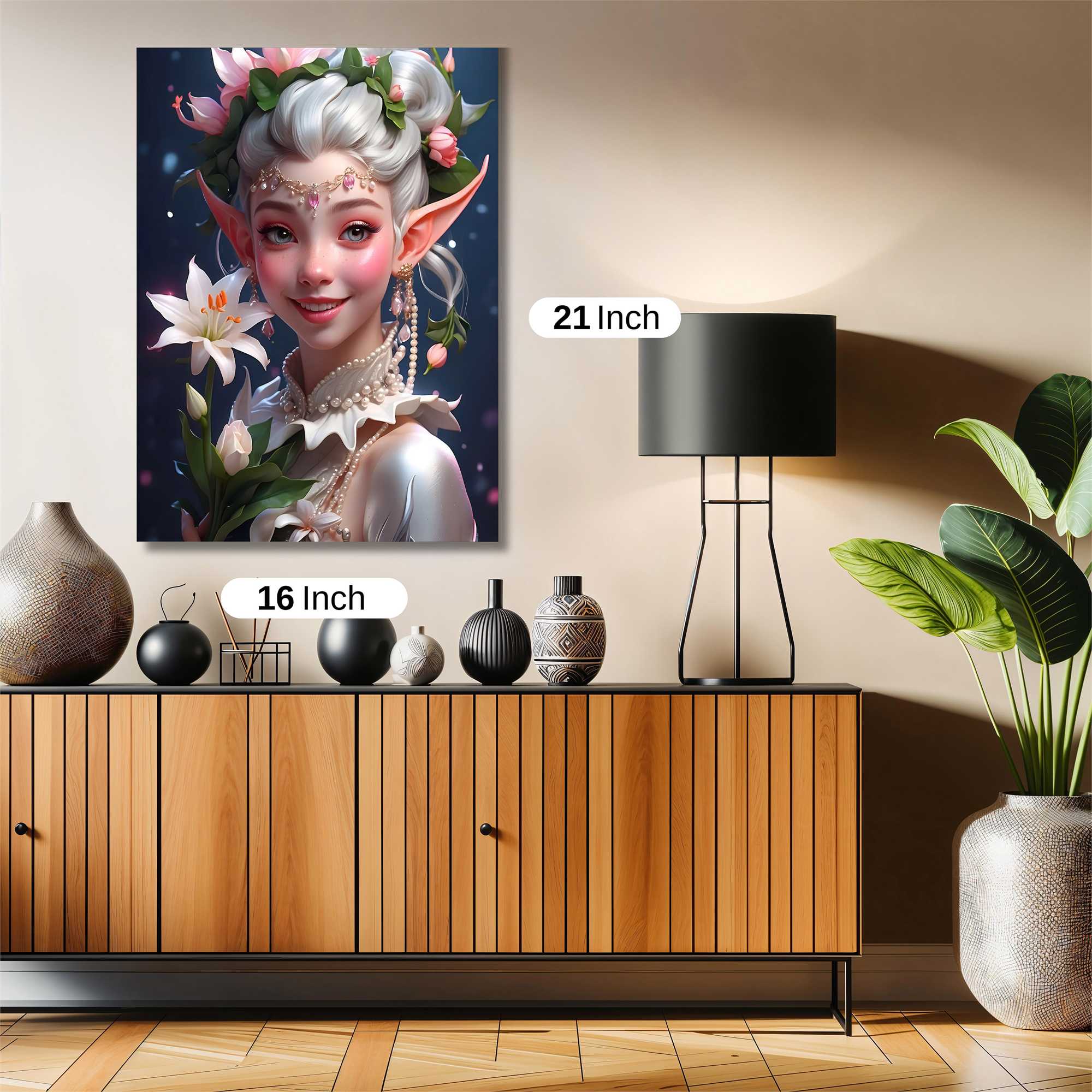 Elf Enchantress Safe Wall Magnetic / M