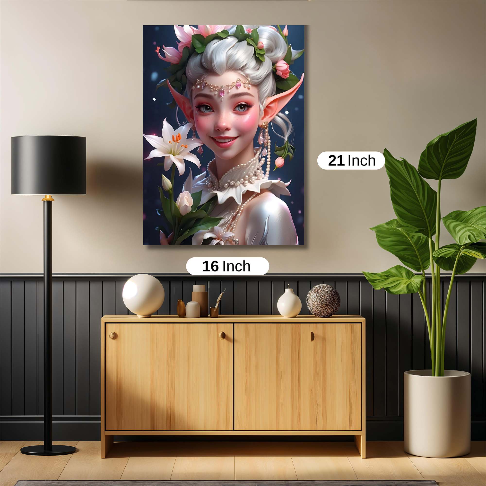 Elf Enchantress Safe Wall Magnetic / M