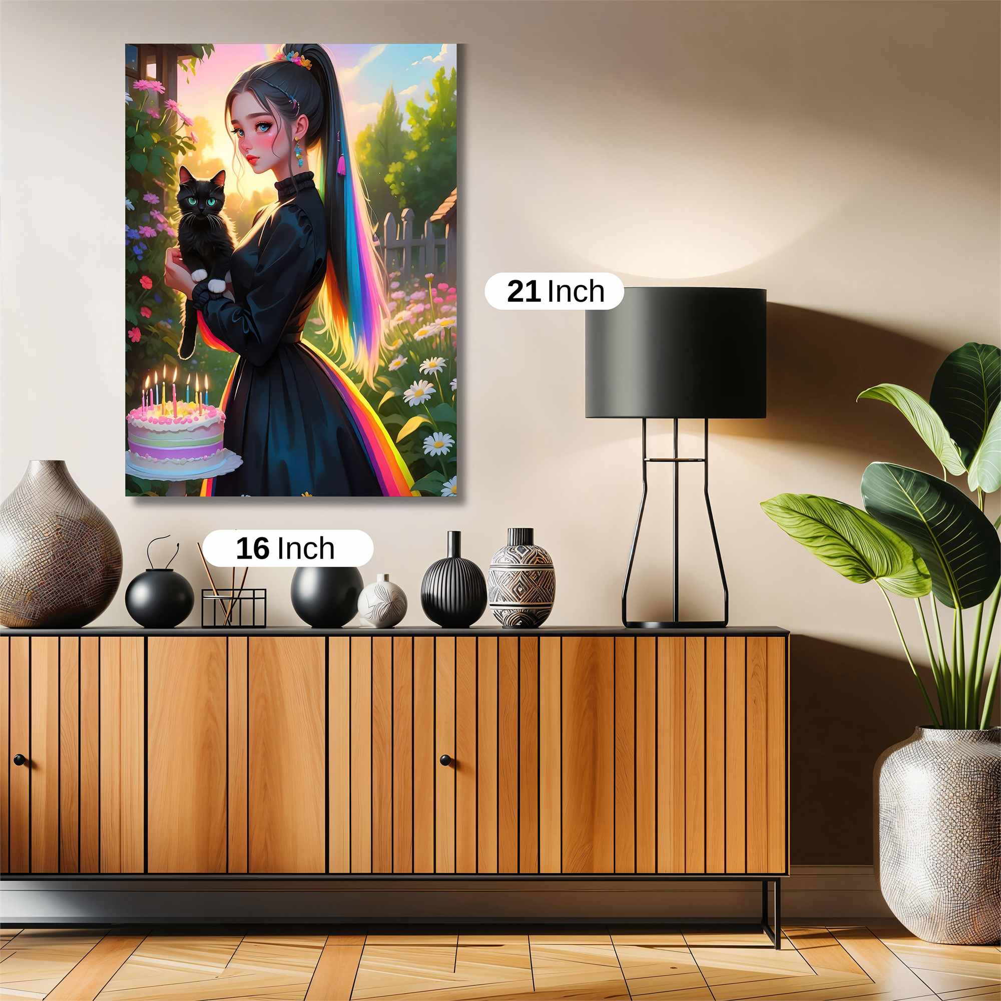 Luna Serene Safe Wall Magnetic / M