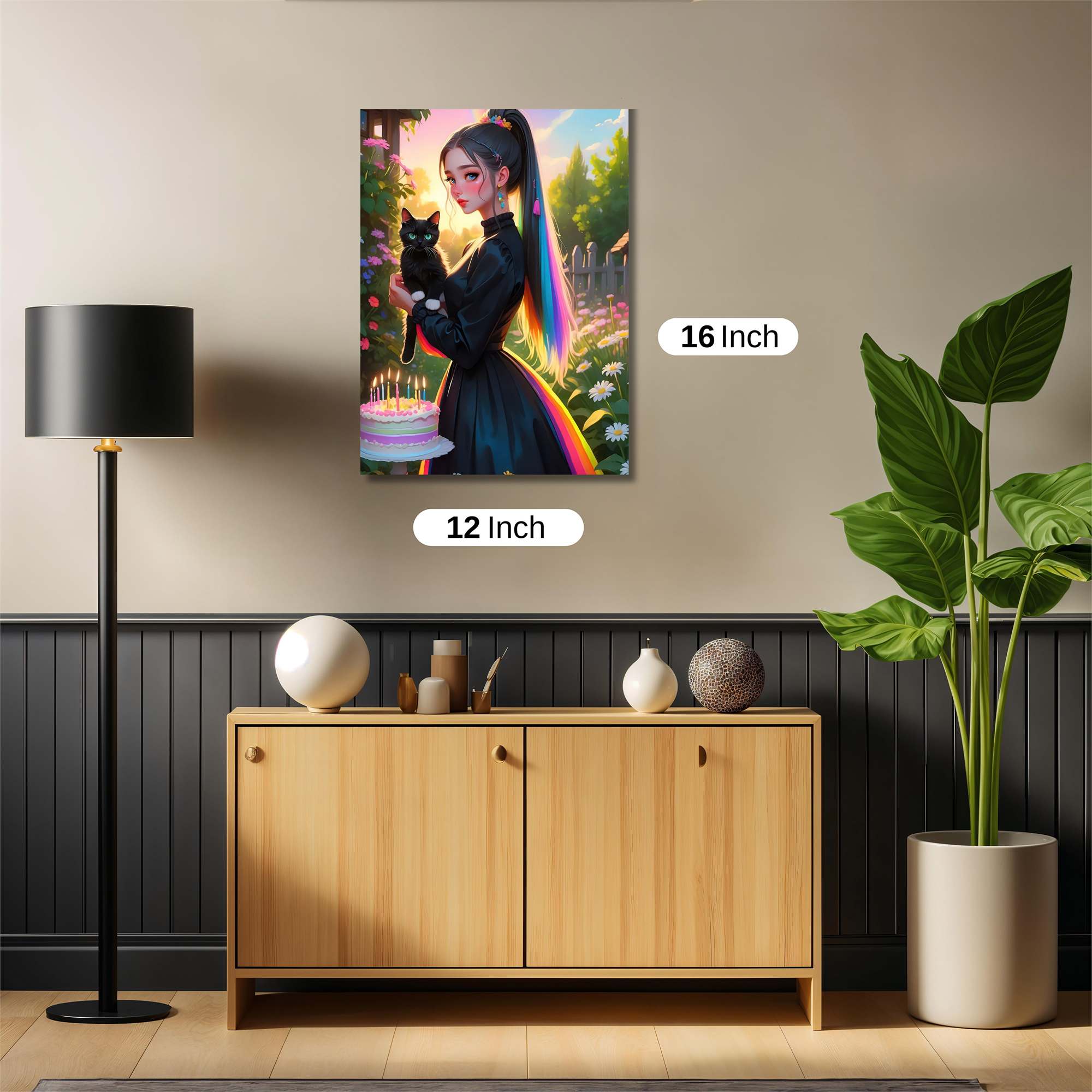 Luna Serene Safe Wall Magnetic / M