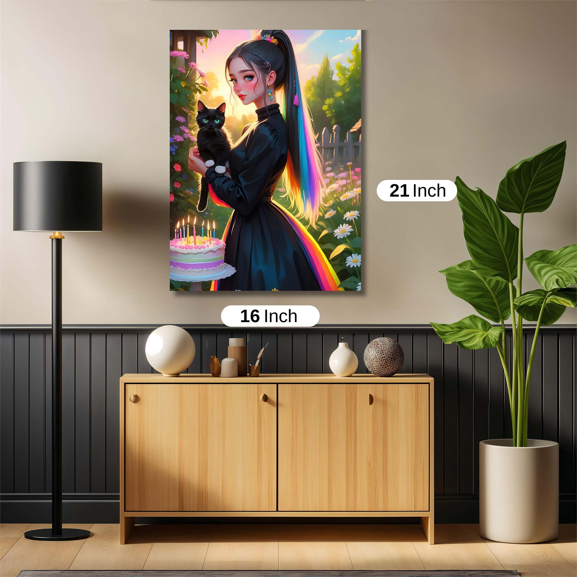 Luna Serene Safe Wall Magnetic / M
