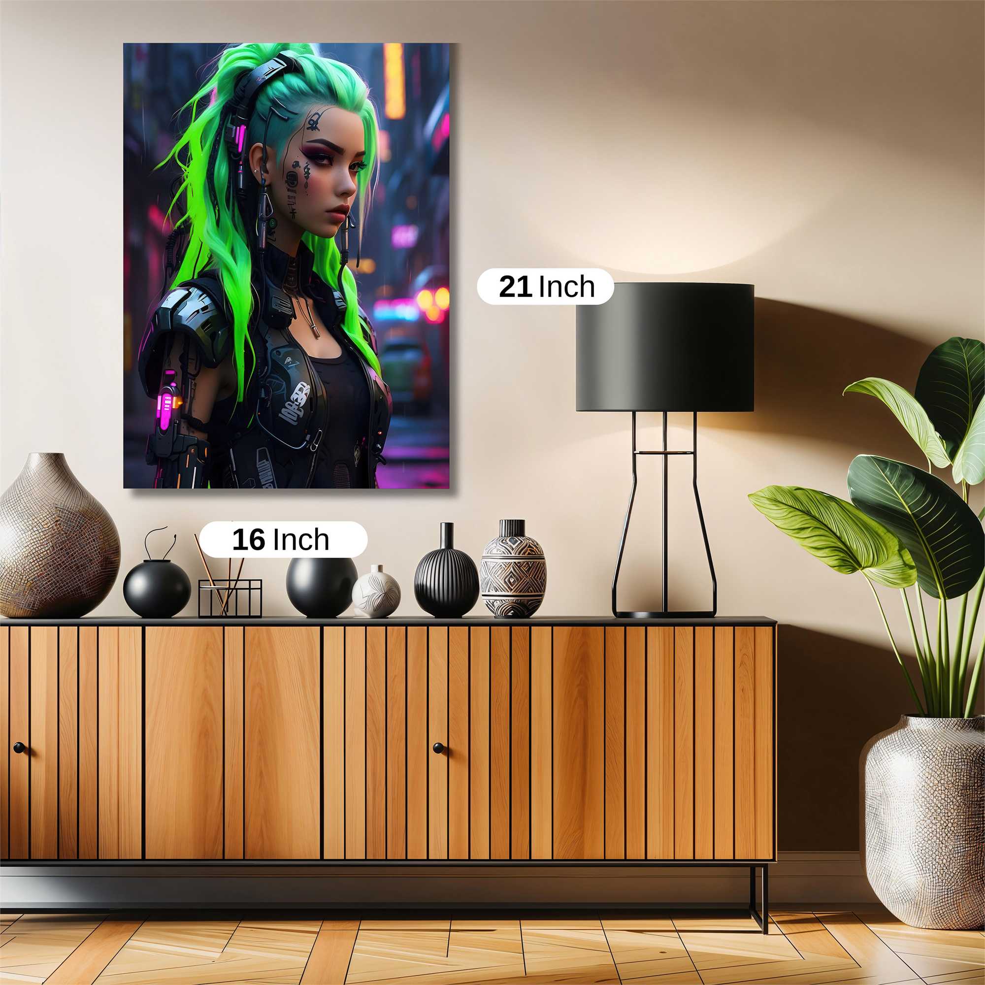 Neon Rebel Safe Wall Magnetic / M