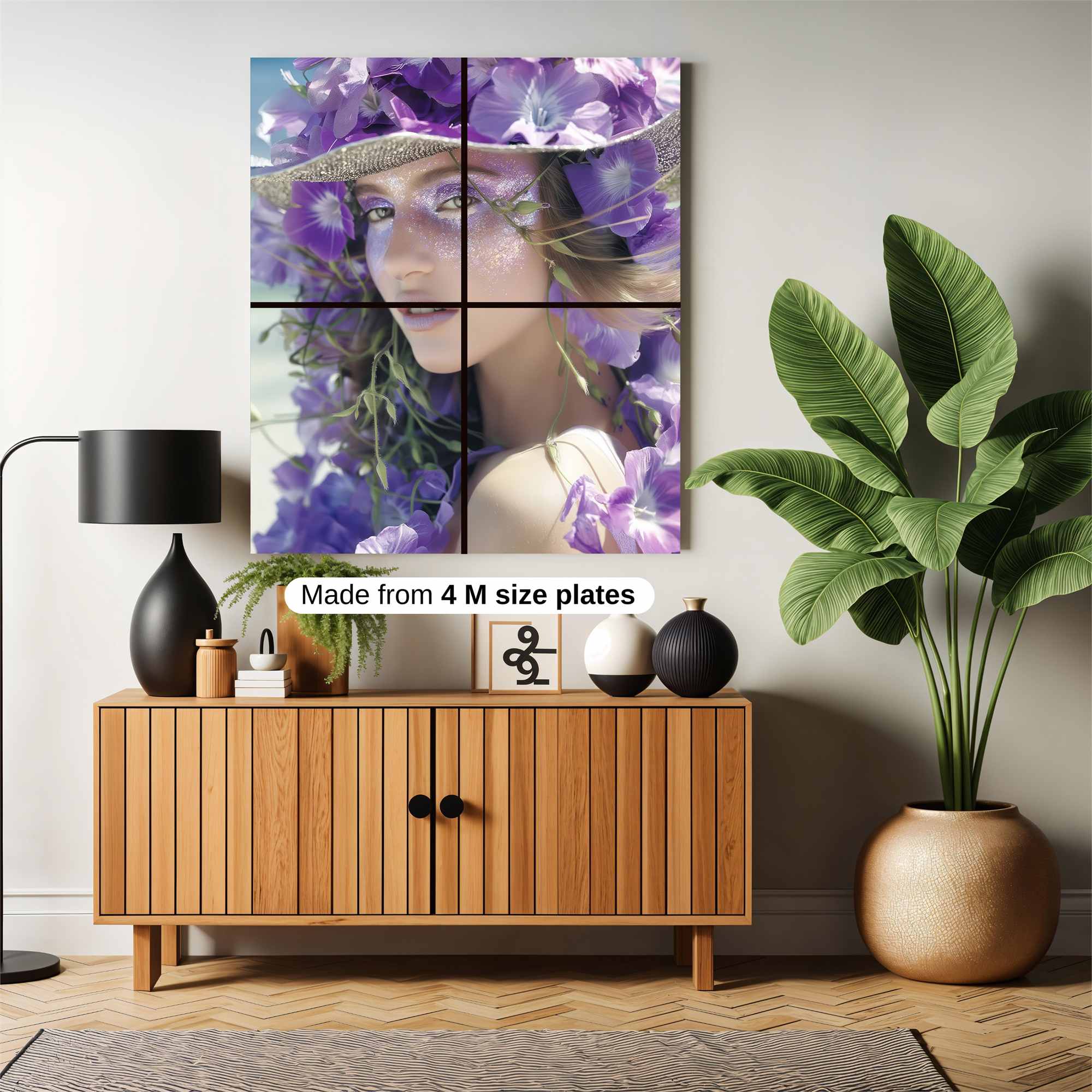 Flower Enchantment Safe Wall Magnetic / M