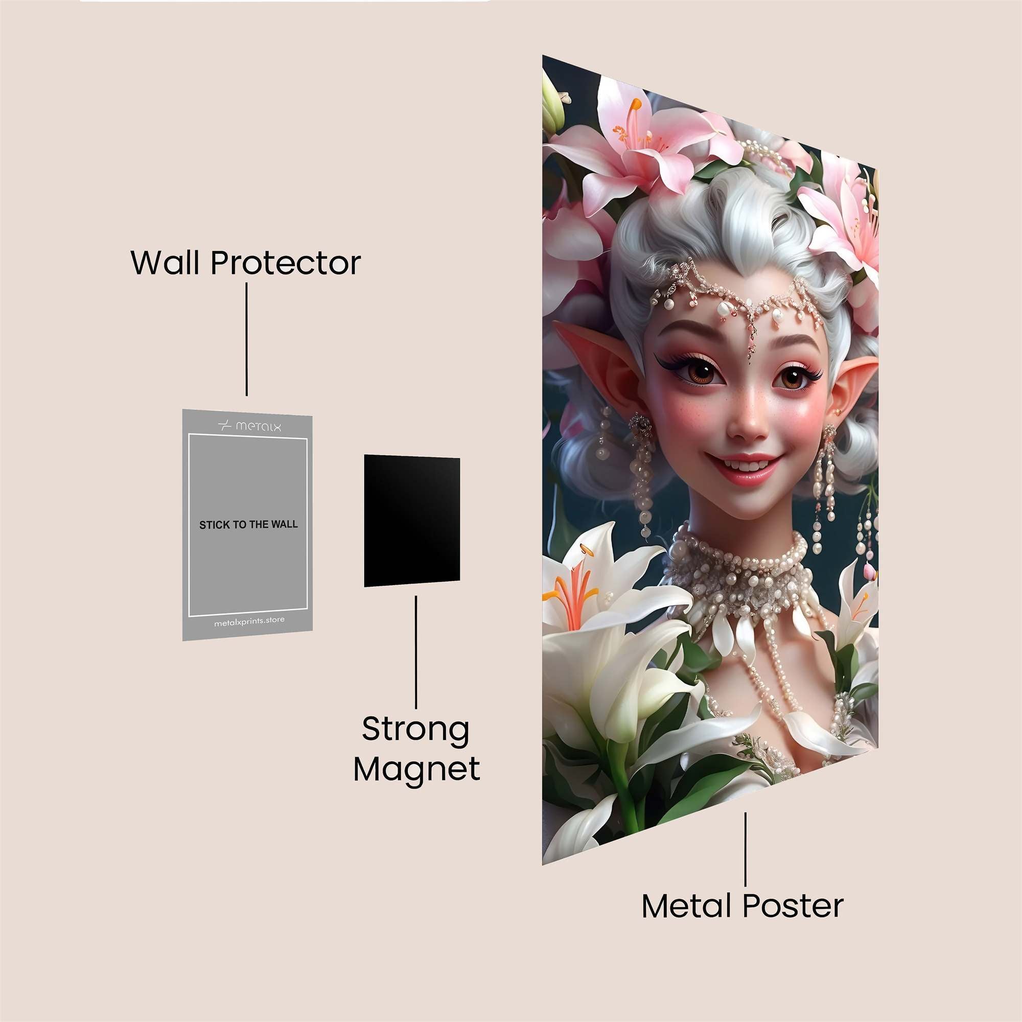 Fairy Bliss Safe Wall Magnetic / M