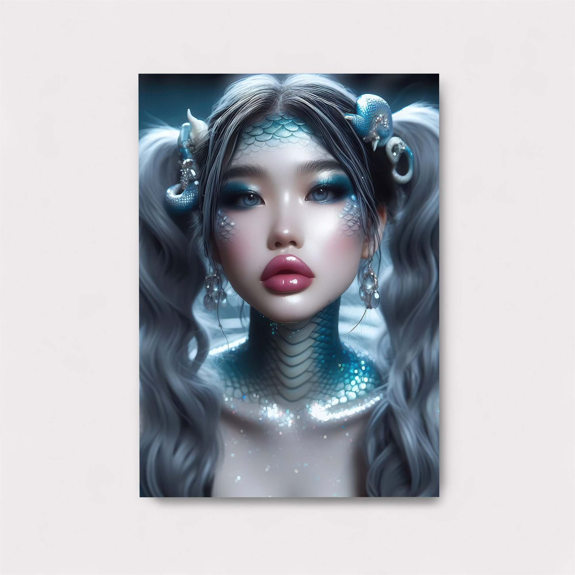 Mermaid Enchantment Safe Wall Magnetic / M