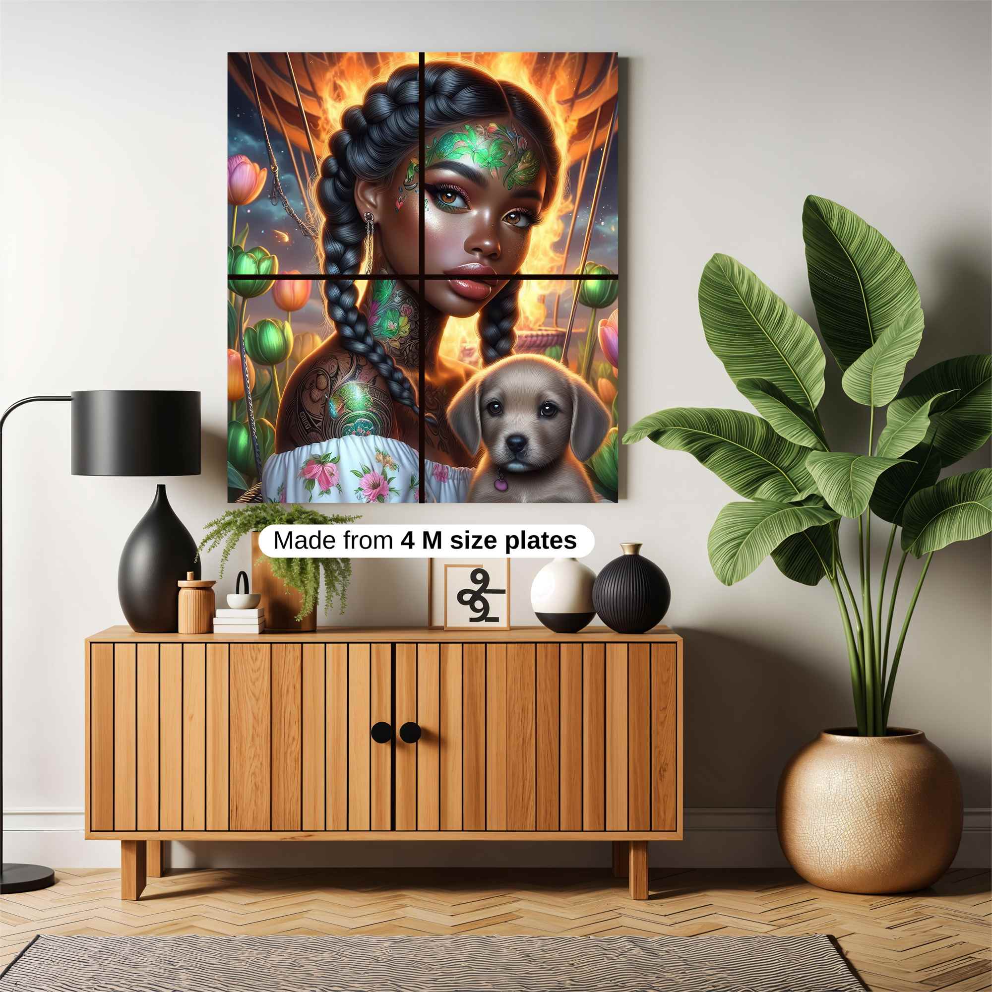 Tulip Serenity Safe Wall Magnetic / M