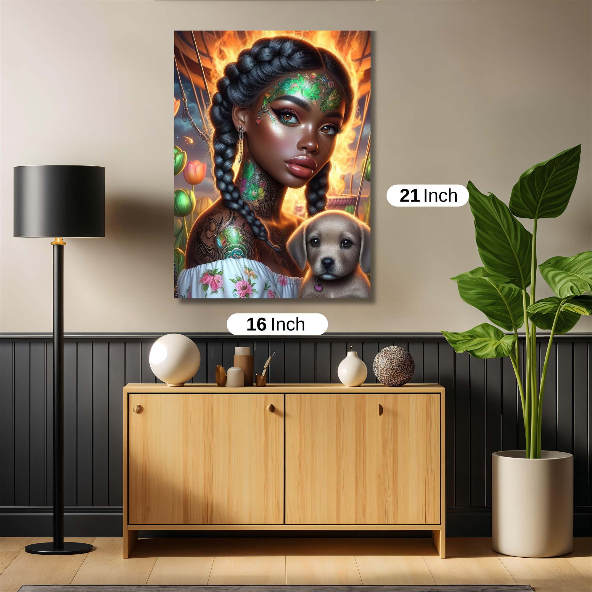 Tulip Serenity Safe Wall Magnetic / M