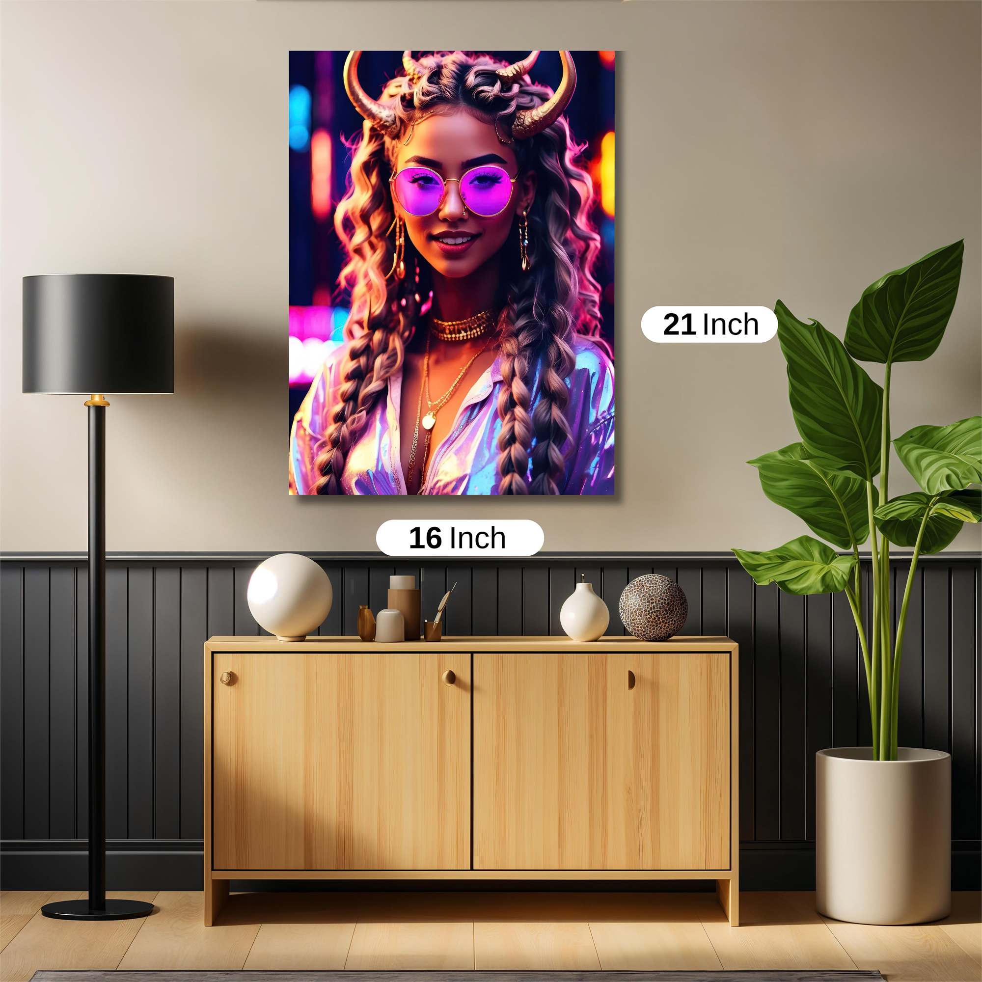 Neon Empress Safe Wall Magnetic / M