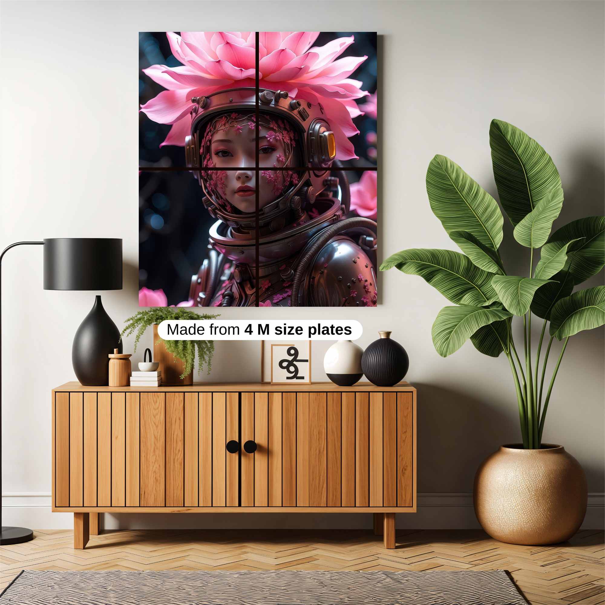 Flower Guardian Safe Wall Magnetic / M