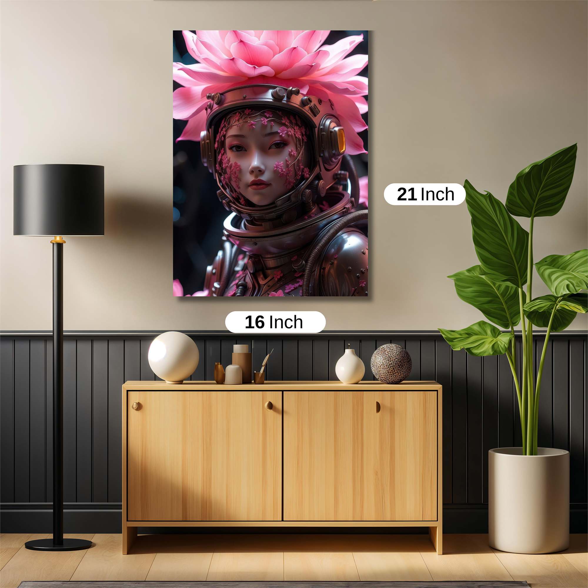 Flower Guardian Safe Wall Magnetic / M