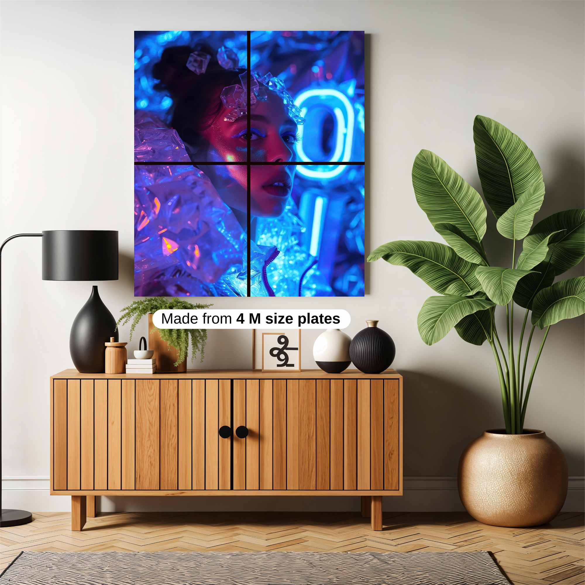 Neon Enigma Safe Wall Magnetic / M