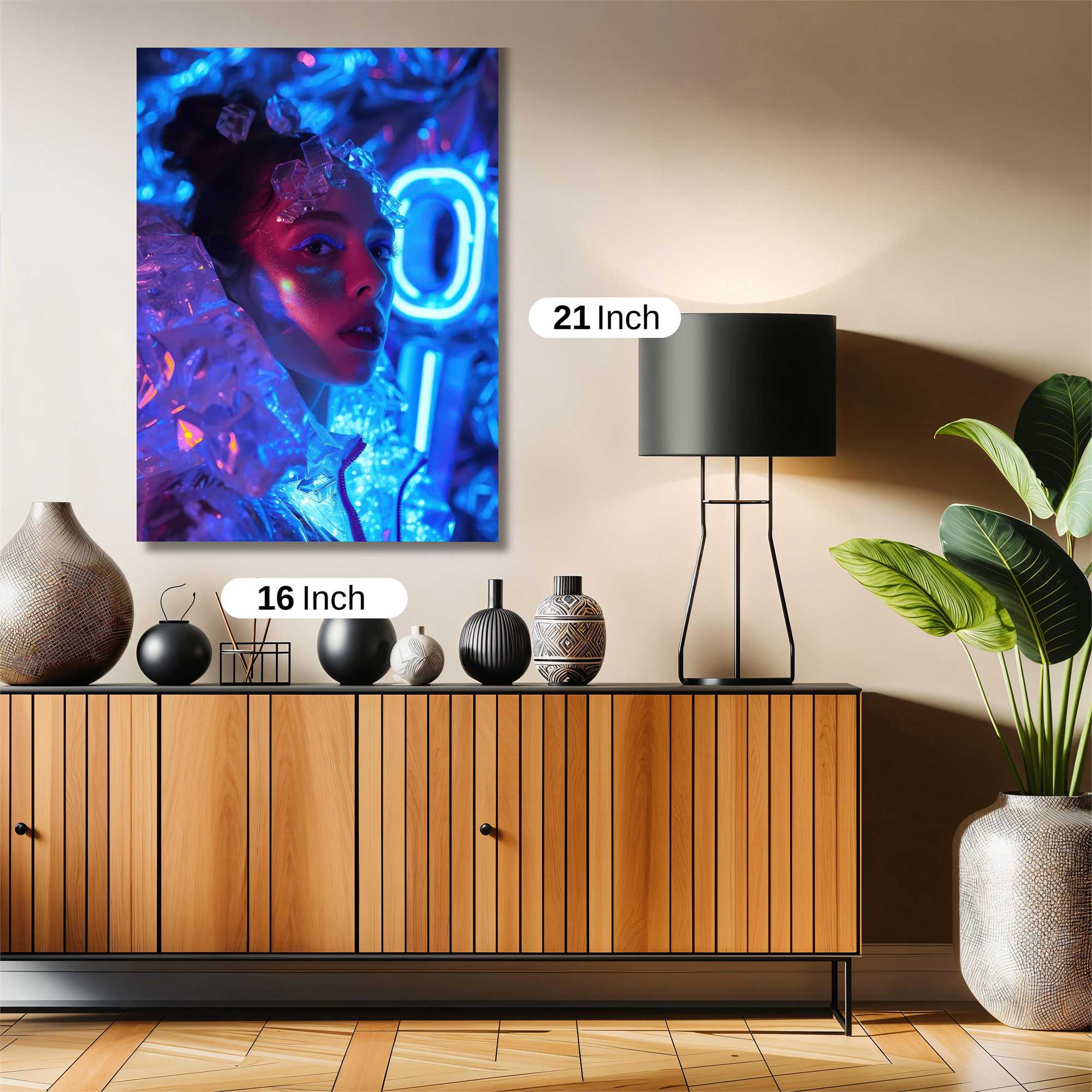 Neon Enigma Safe Wall Magnetic / M