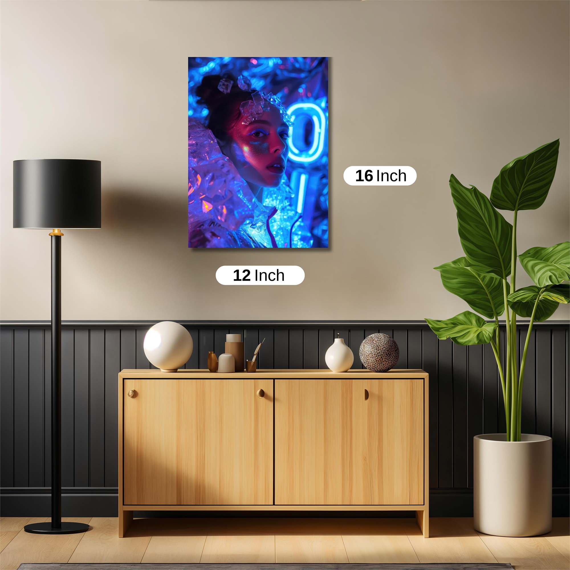 Neon Enigma Safe Wall Magnetic / M