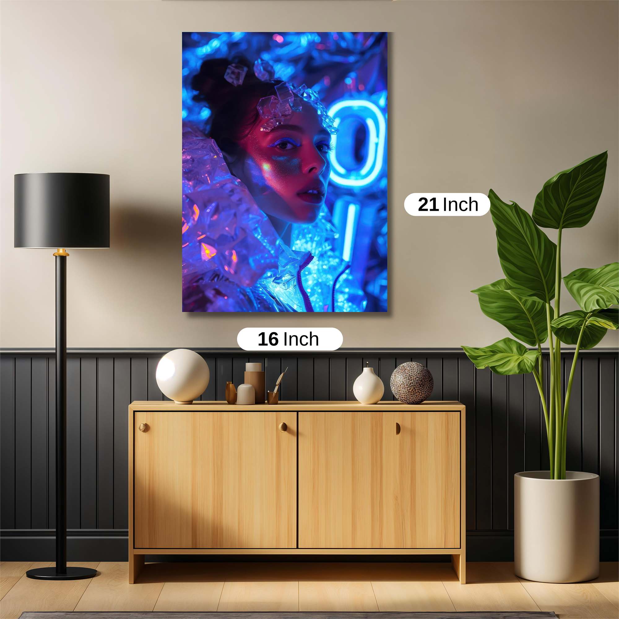 Neon Enigma Safe Wall Magnetic / M