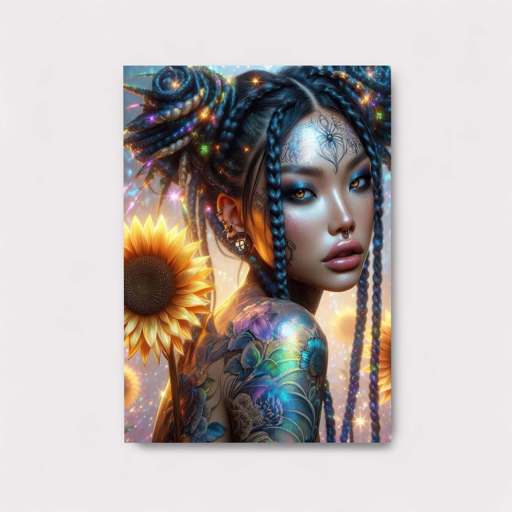 Sunflower Enchantment Safe Wall Magnetic / M