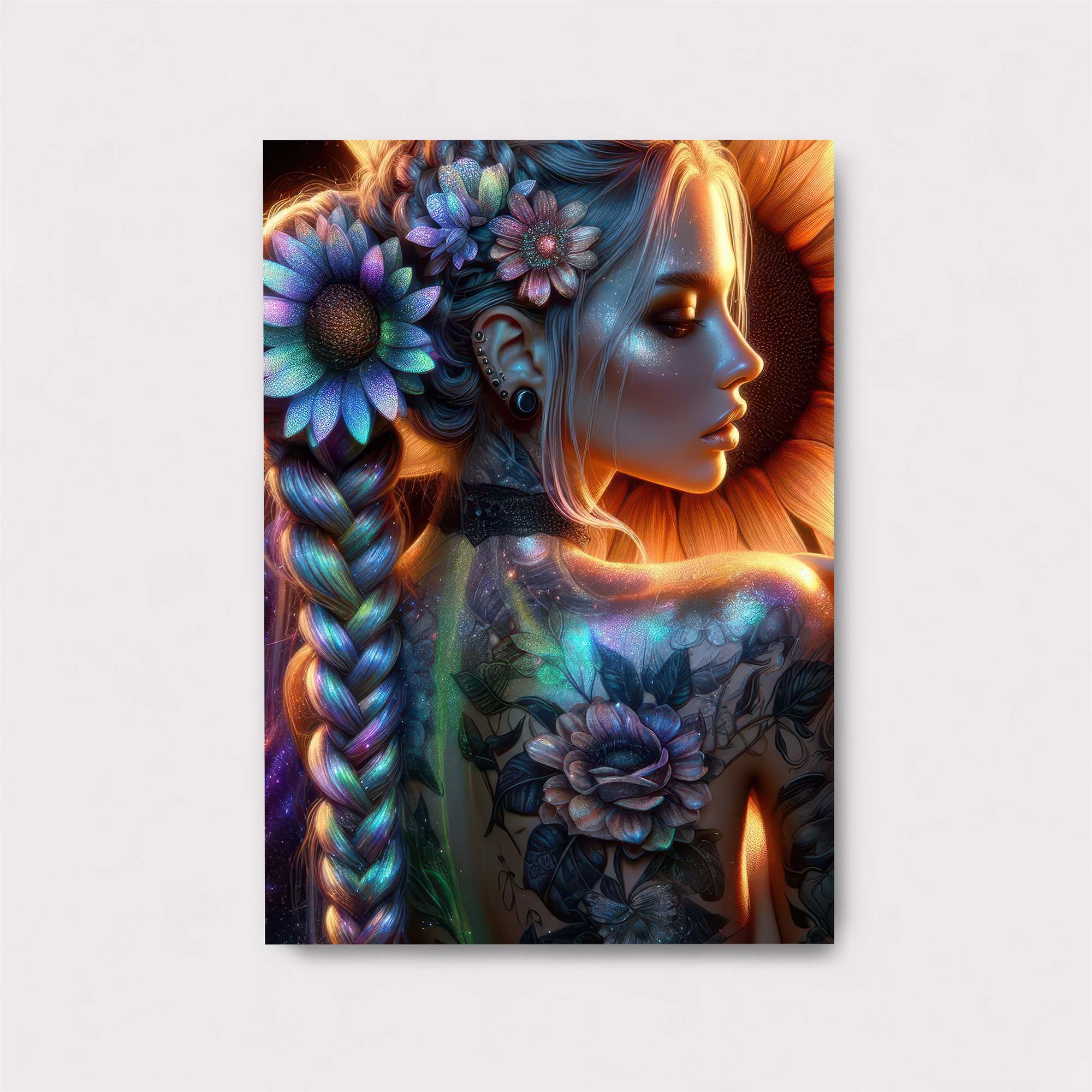 Sunflower Serenity Safe Wall Magnetic / M