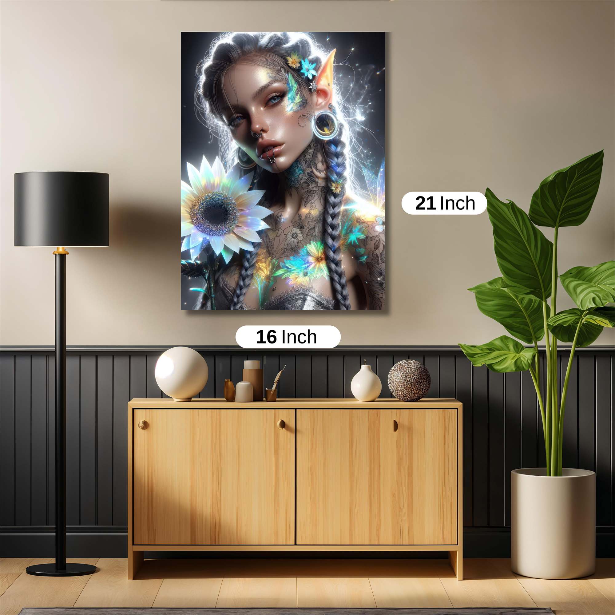 Elven Radiance Safe Wall Magnetic / M