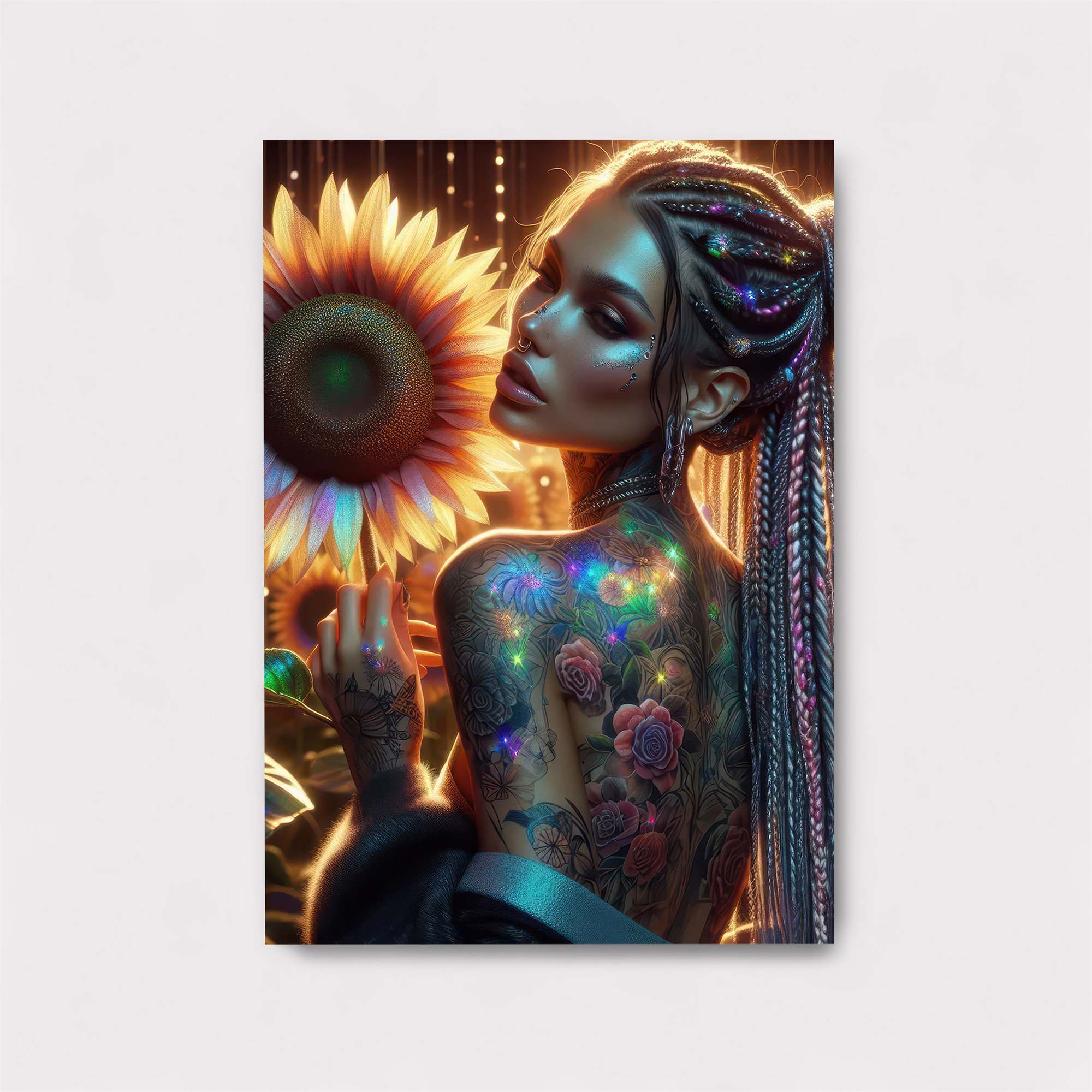 Sunflower Serenity Safe Wall Magnetic / M