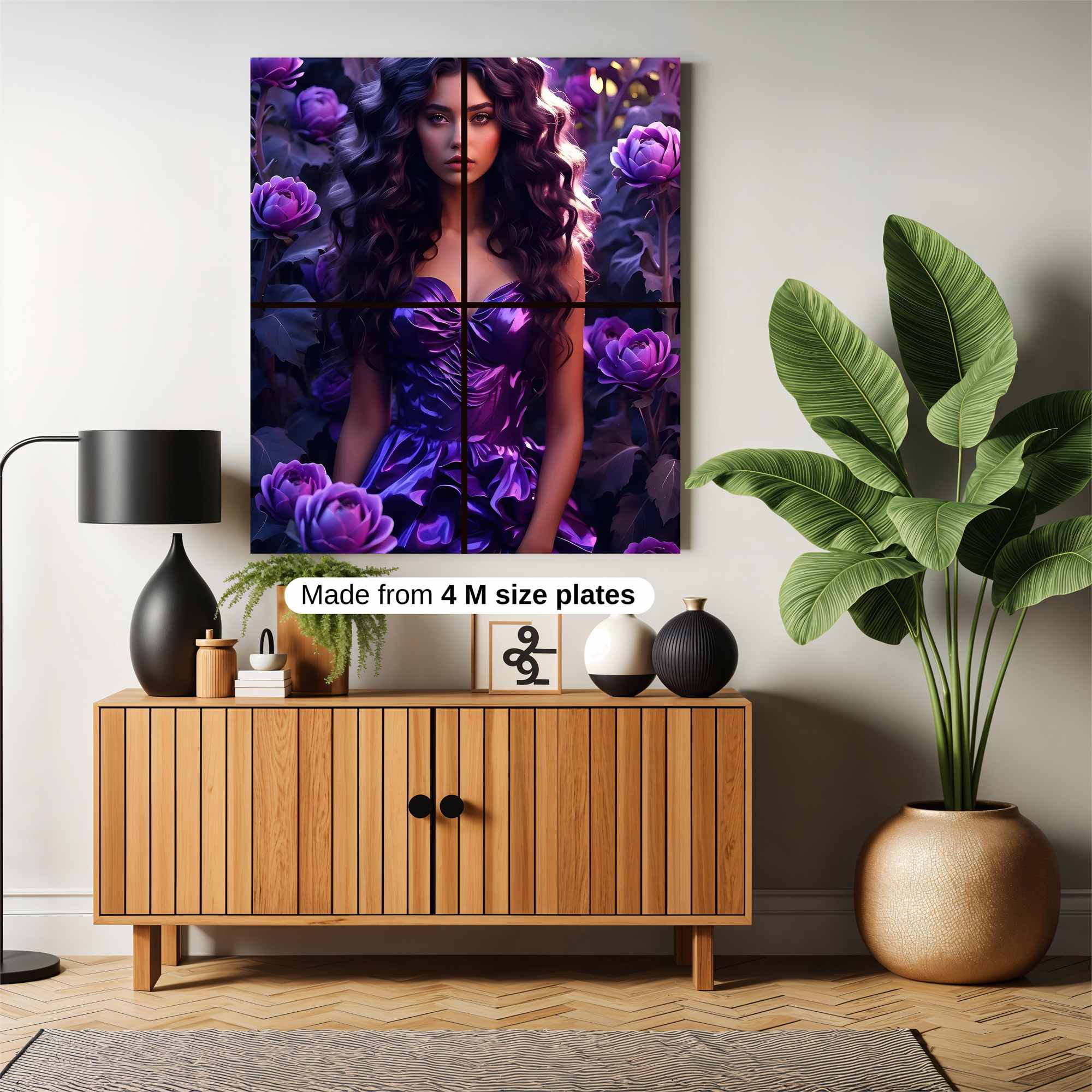 Violet Enigma Safe Wall Magnetic / M
