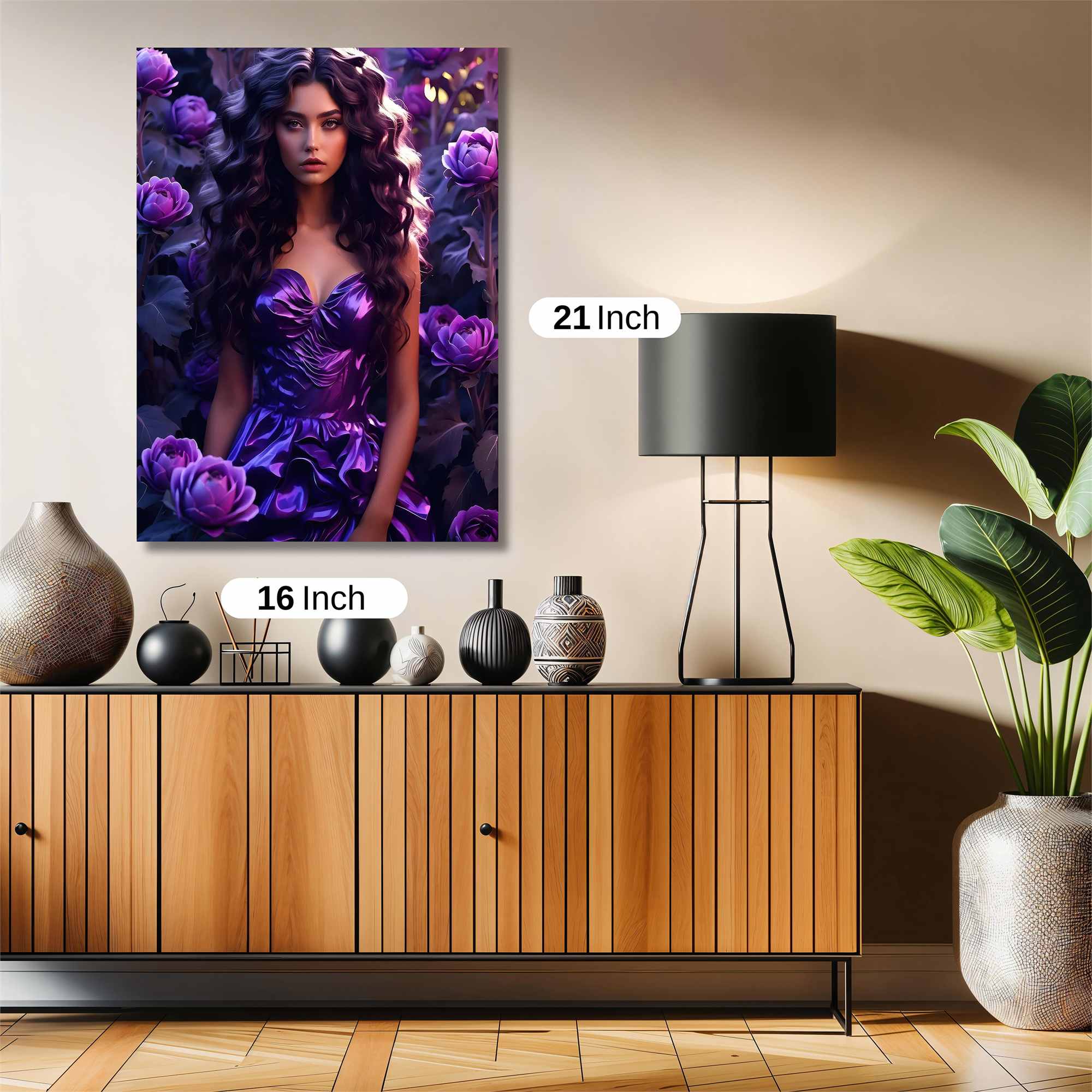 Violet Enigma Safe Wall Magnetic / M