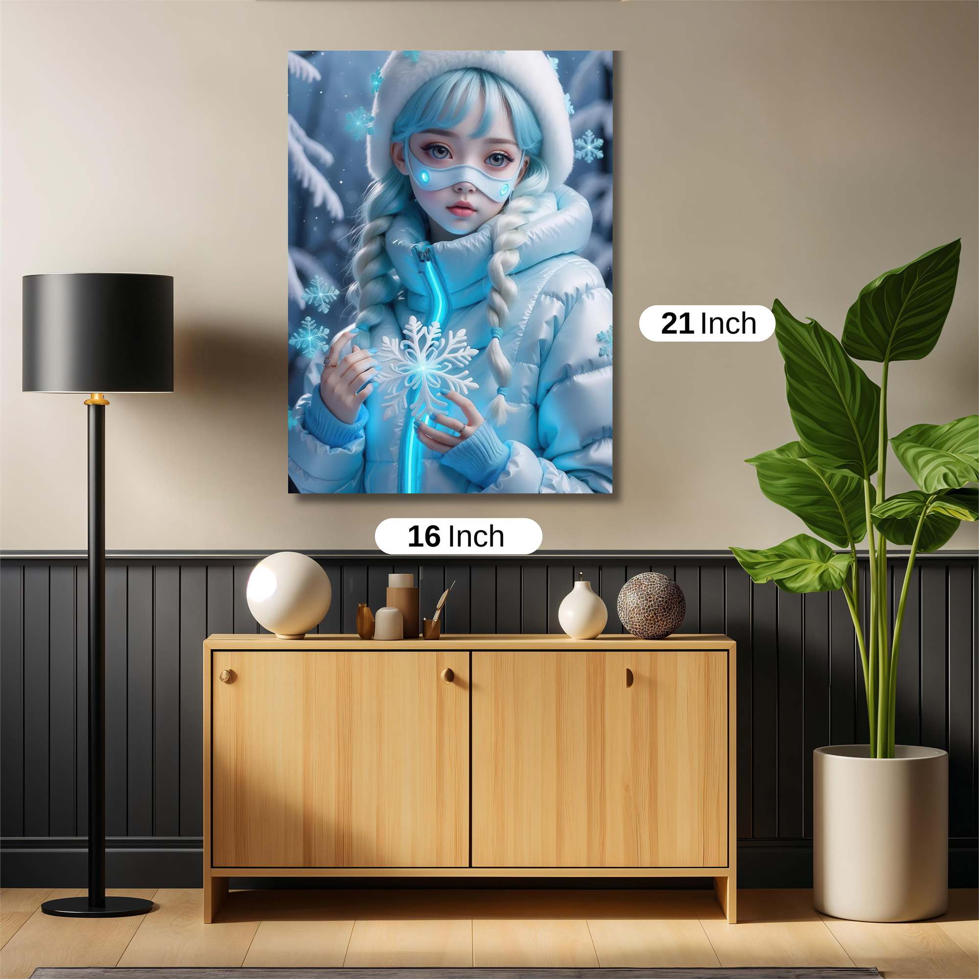 Frost Enchantress Safe Wall Magnetic / M