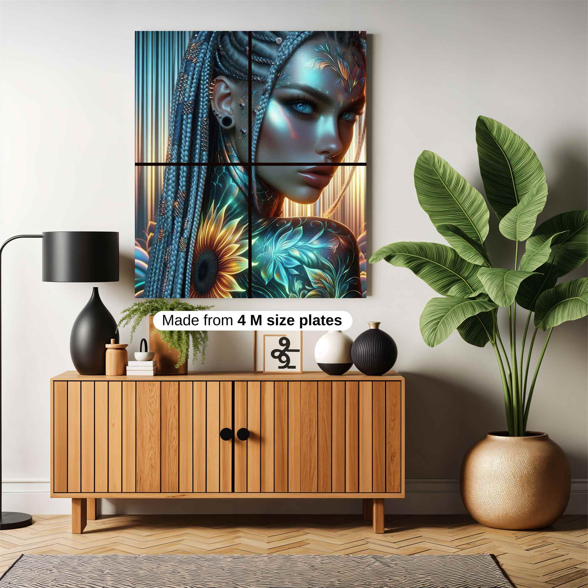 Sunflower Enigma Safe Wall Magnetic / M