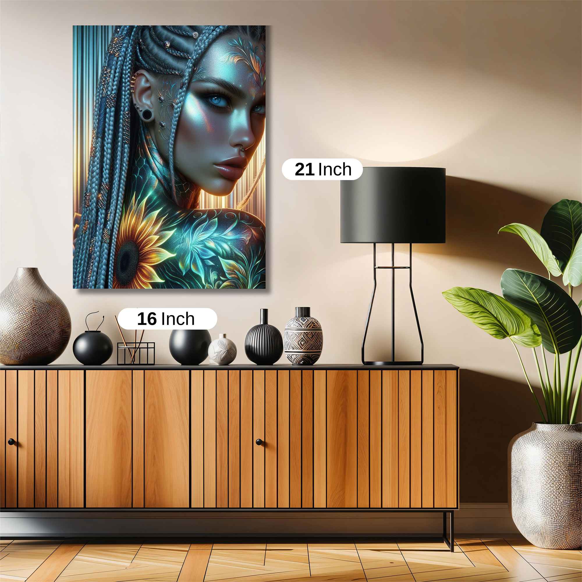 Sunflower Enigma Safe Wall Magnetic / M