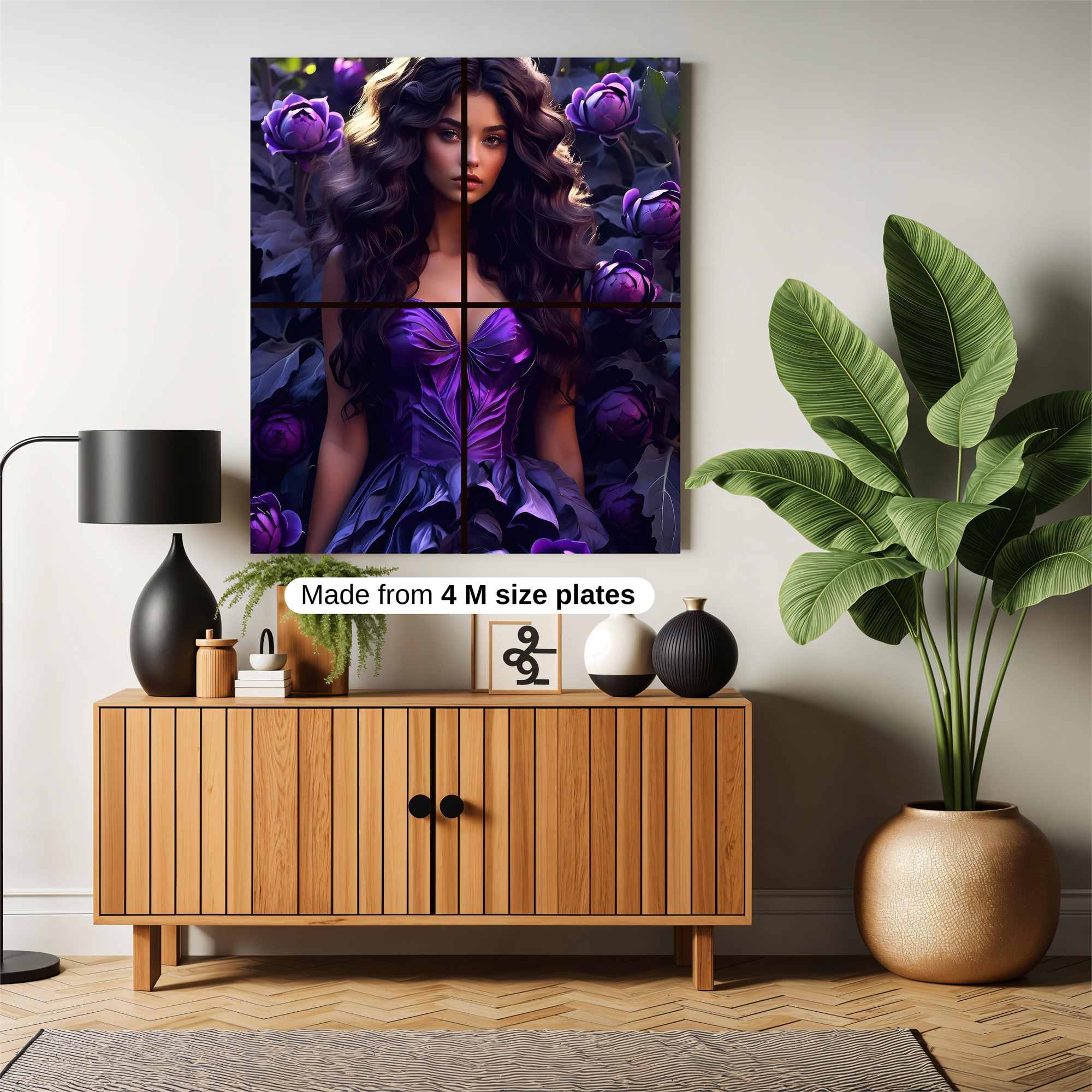 Violet Enigma Safe Wall Magnetic / M