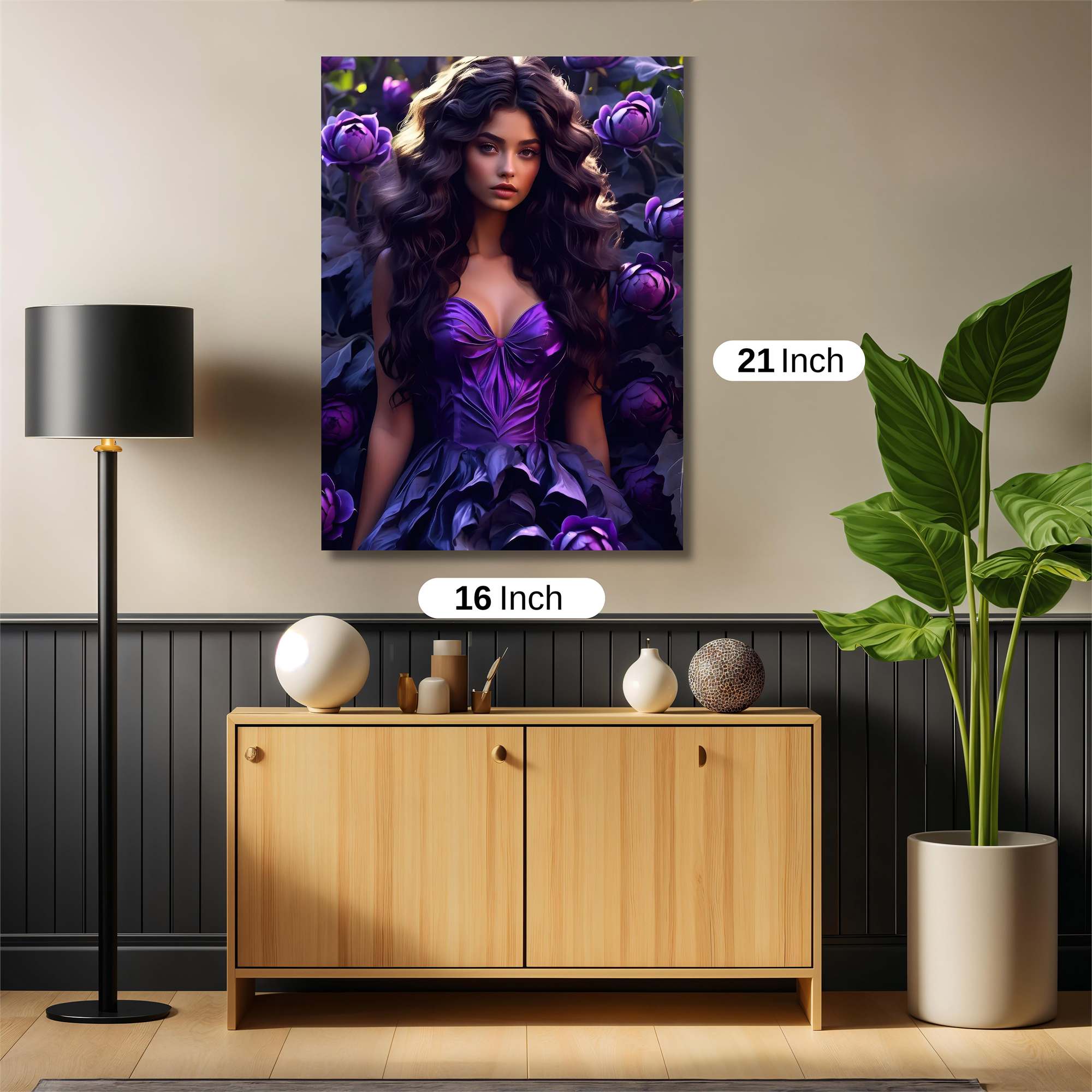 Violet Enigma Safe Wall Magnetic / M
