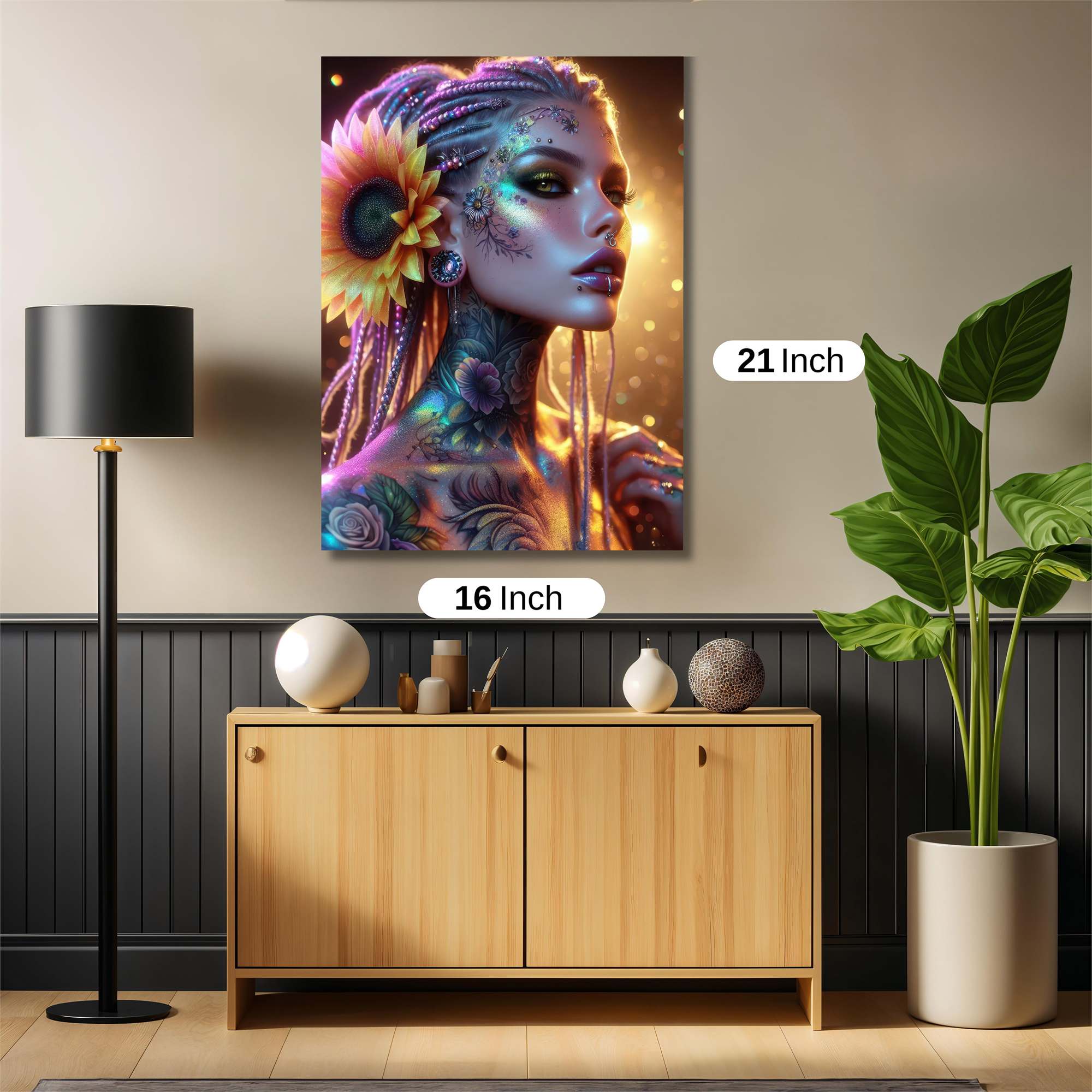 Sunflower Dream Safe Wall Magnetic / M