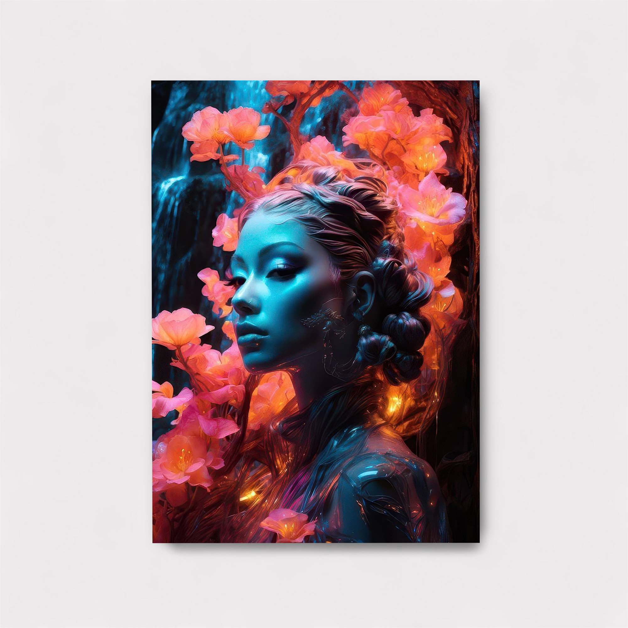 Floral Serenity Safe Wall Magnetic / M