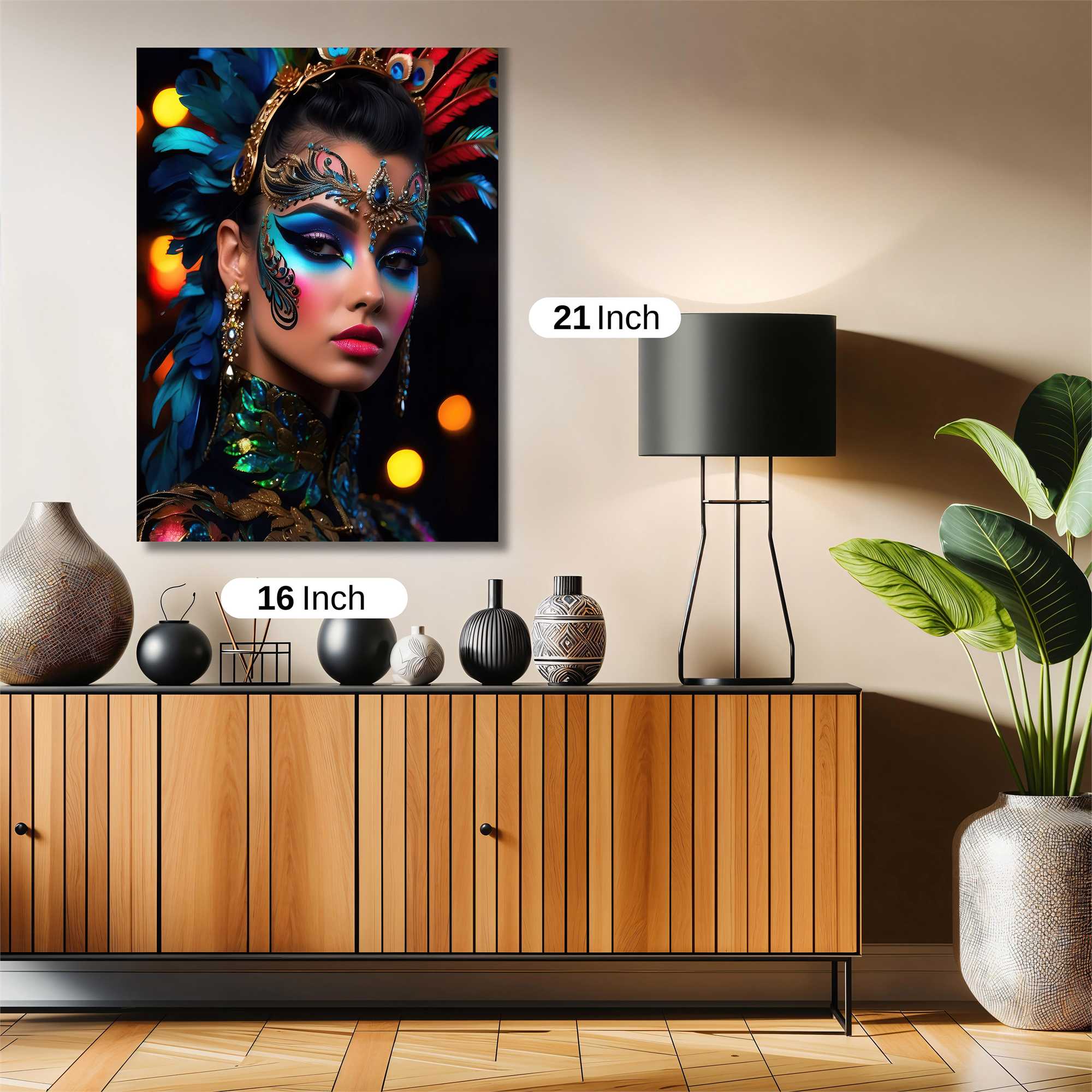 Peacock Majesty Safe Wall Magnetic / M