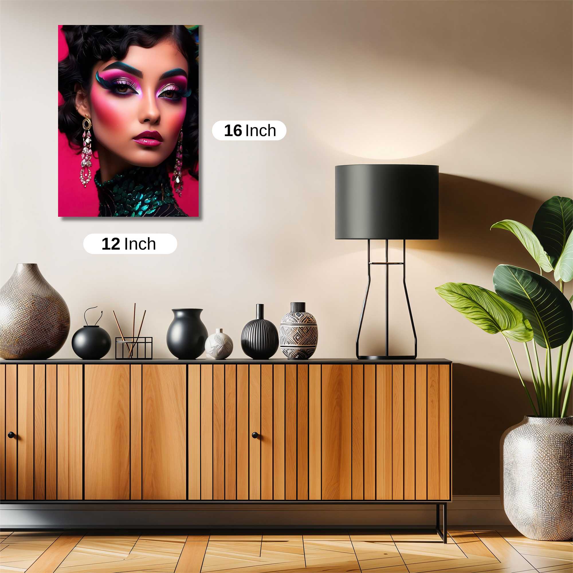 Peacock Dazzle Safe Wall Magnetic / M