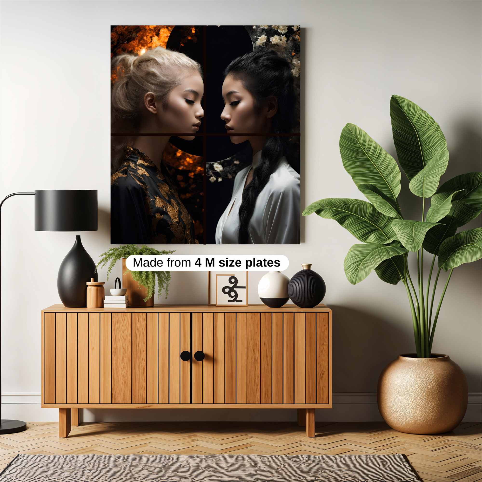 Contrast Serenity Safe Wall Magnetic / M