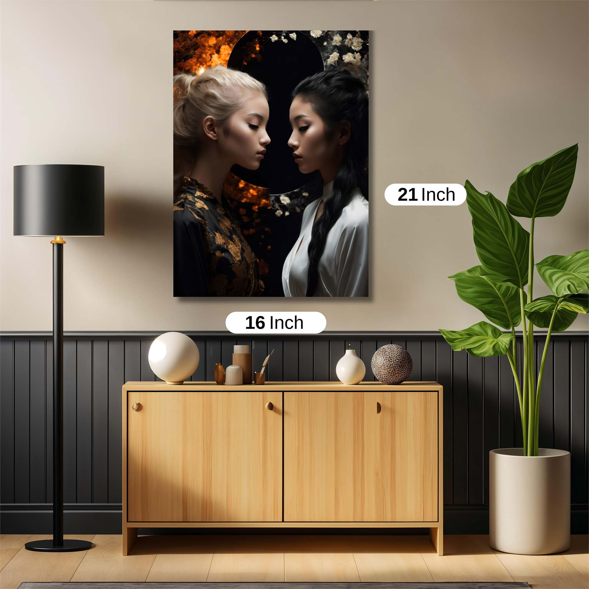 Contrast Serenity Safe Wall Magnetic / M