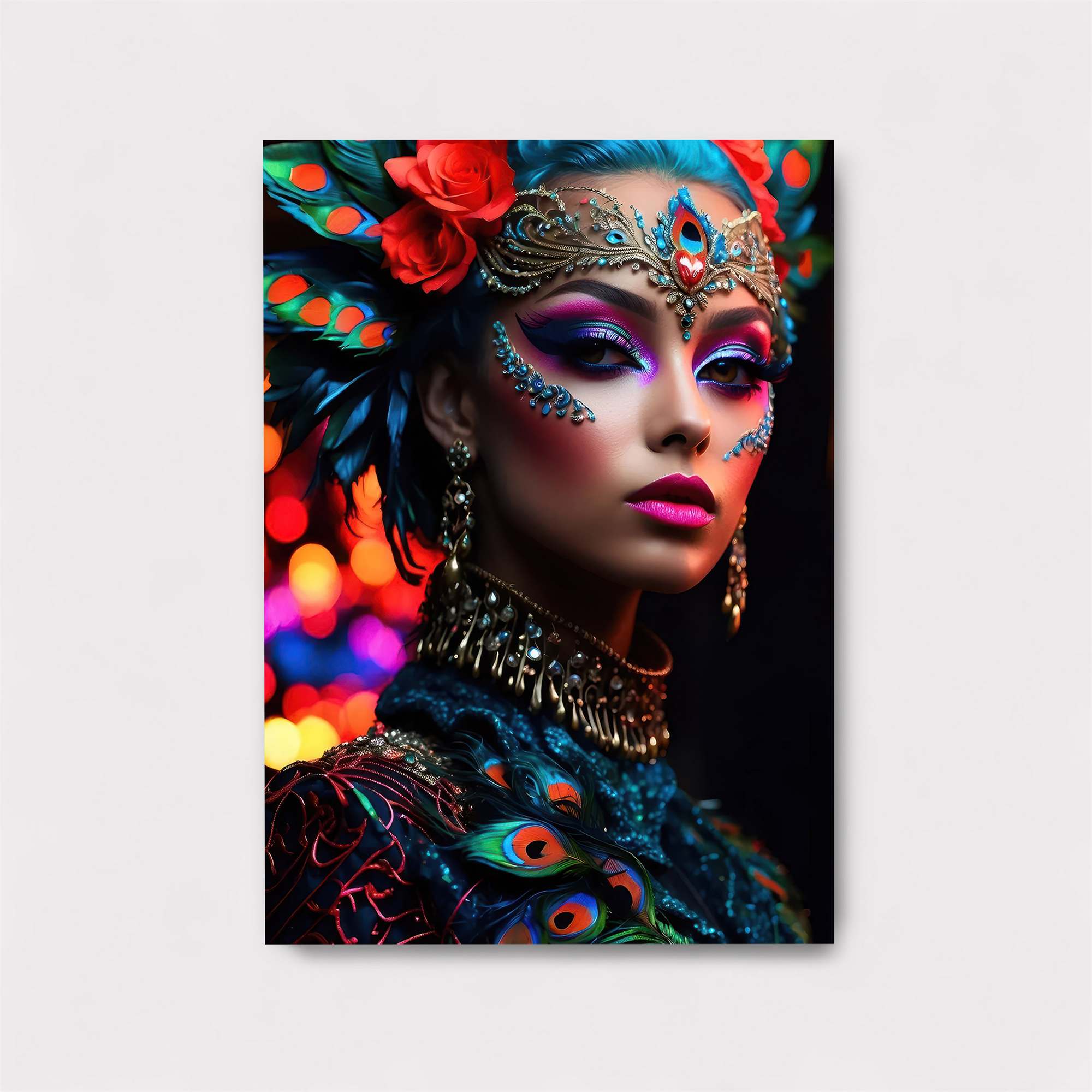 Peacock Majesty Safe Wall Magnetic / M