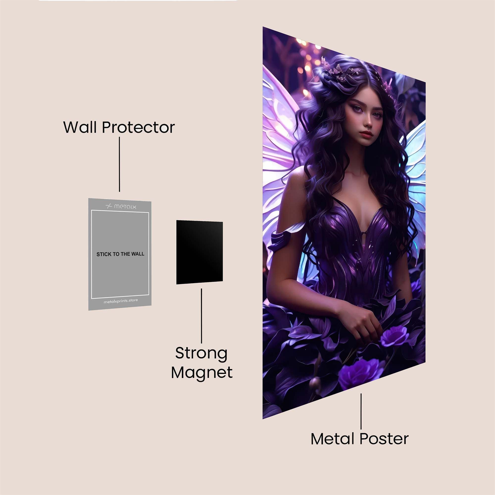 Fairy Enigma Safe Wall Magnetic / M