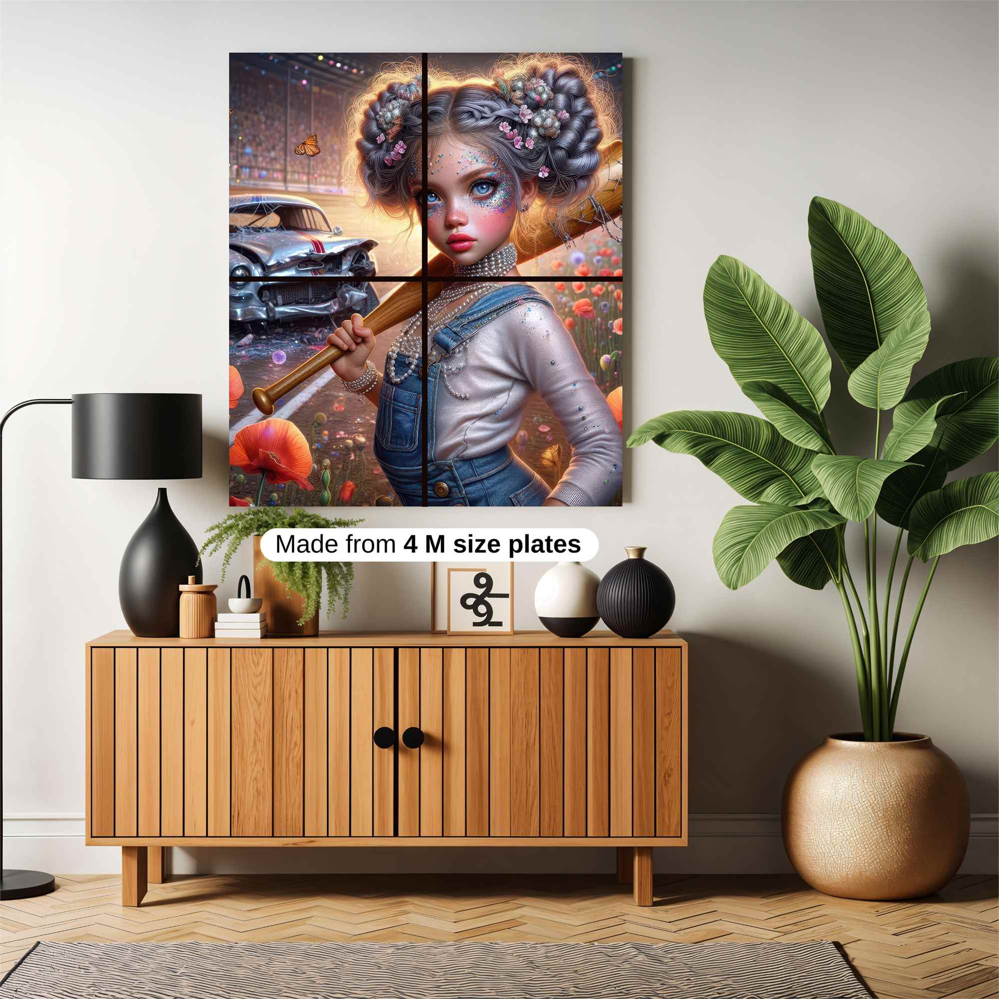 Rebel Whimsy Safe Wall Magnetic / M