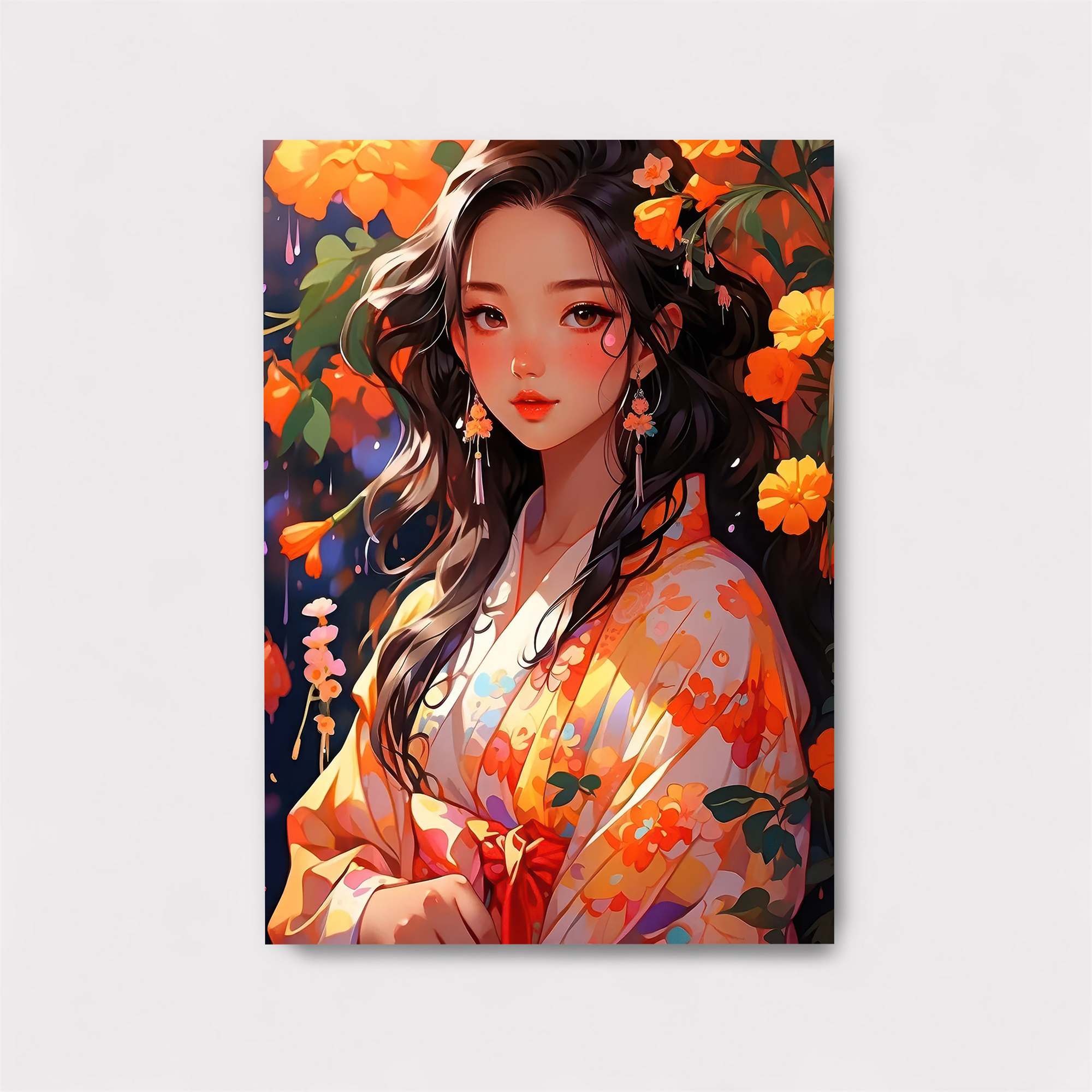 Floral Elegance Safe Wall Magnetic / M