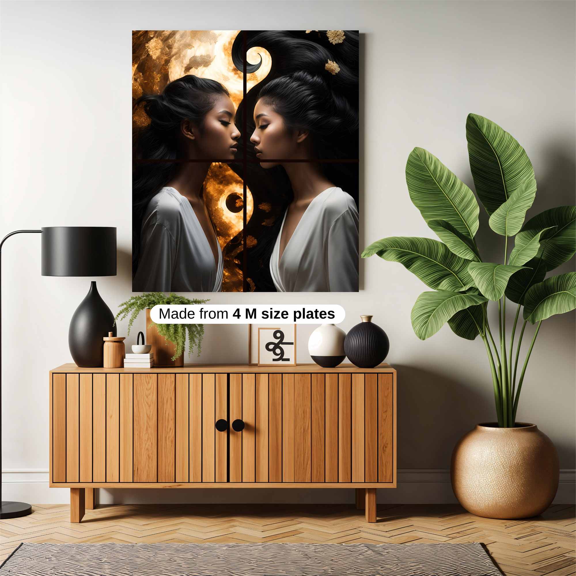 Yin-Yang Safe Wall Magnetic / M