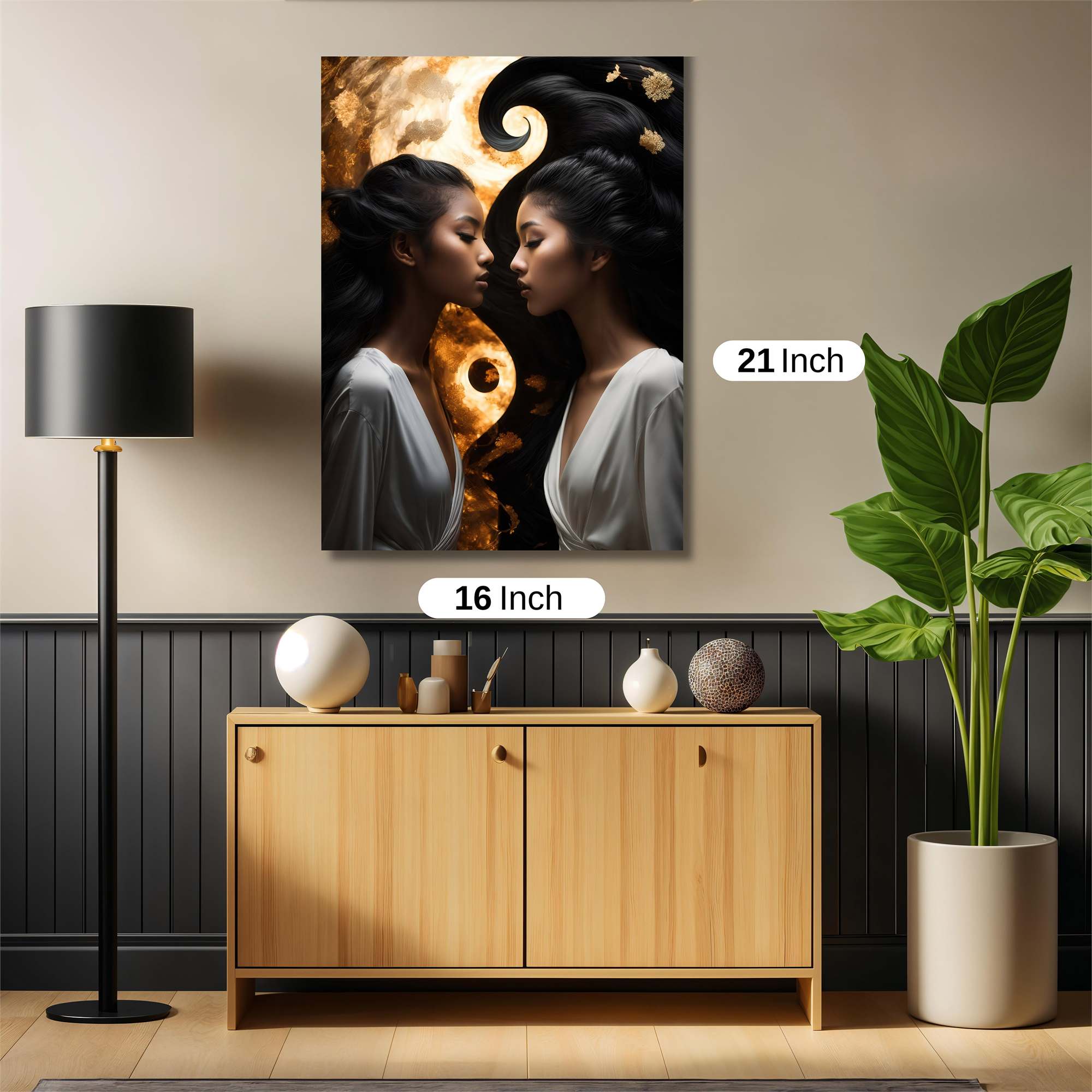 Yin-Yang Safe Wall Magnetic / M