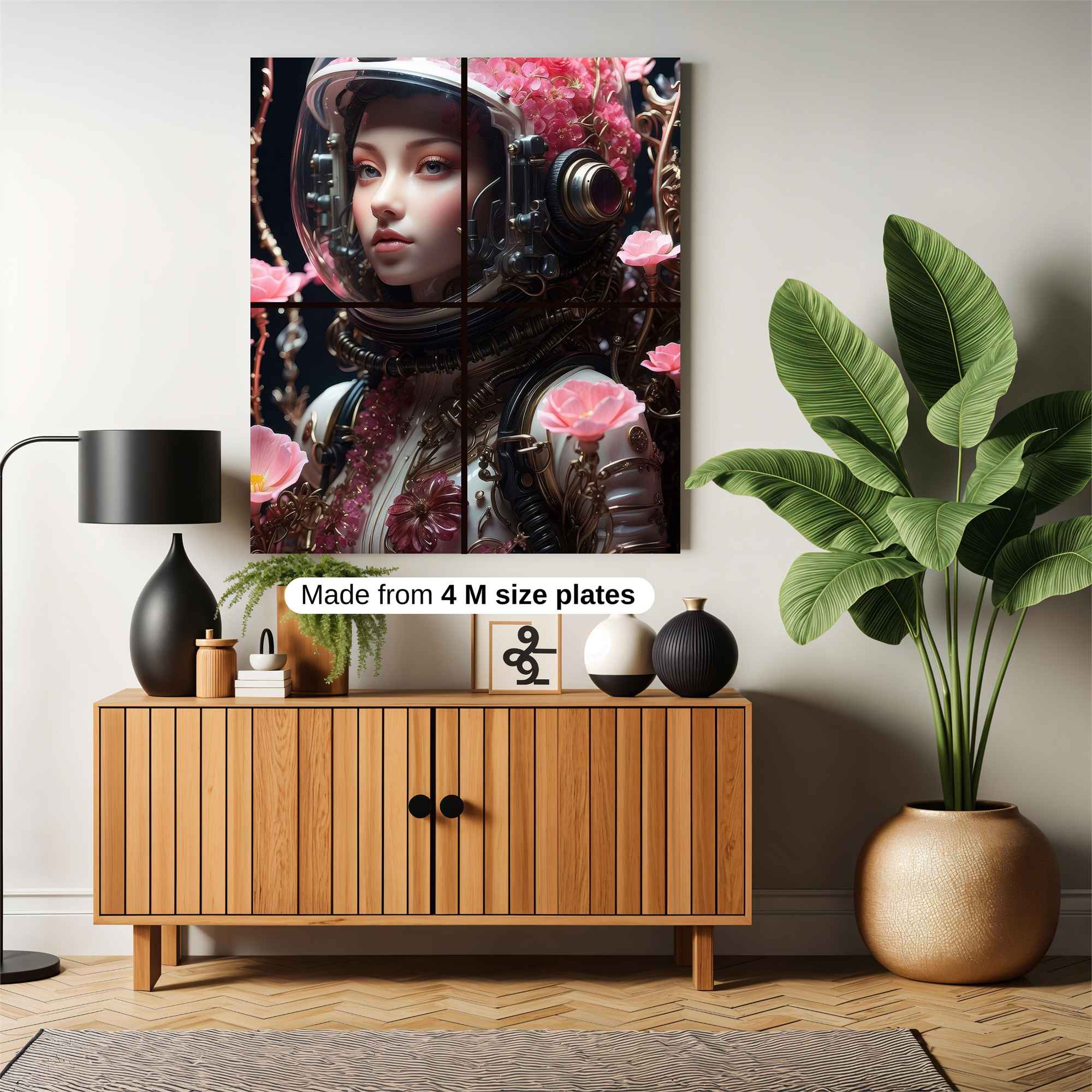 Floral Dream Safe Wall Magnetic / M