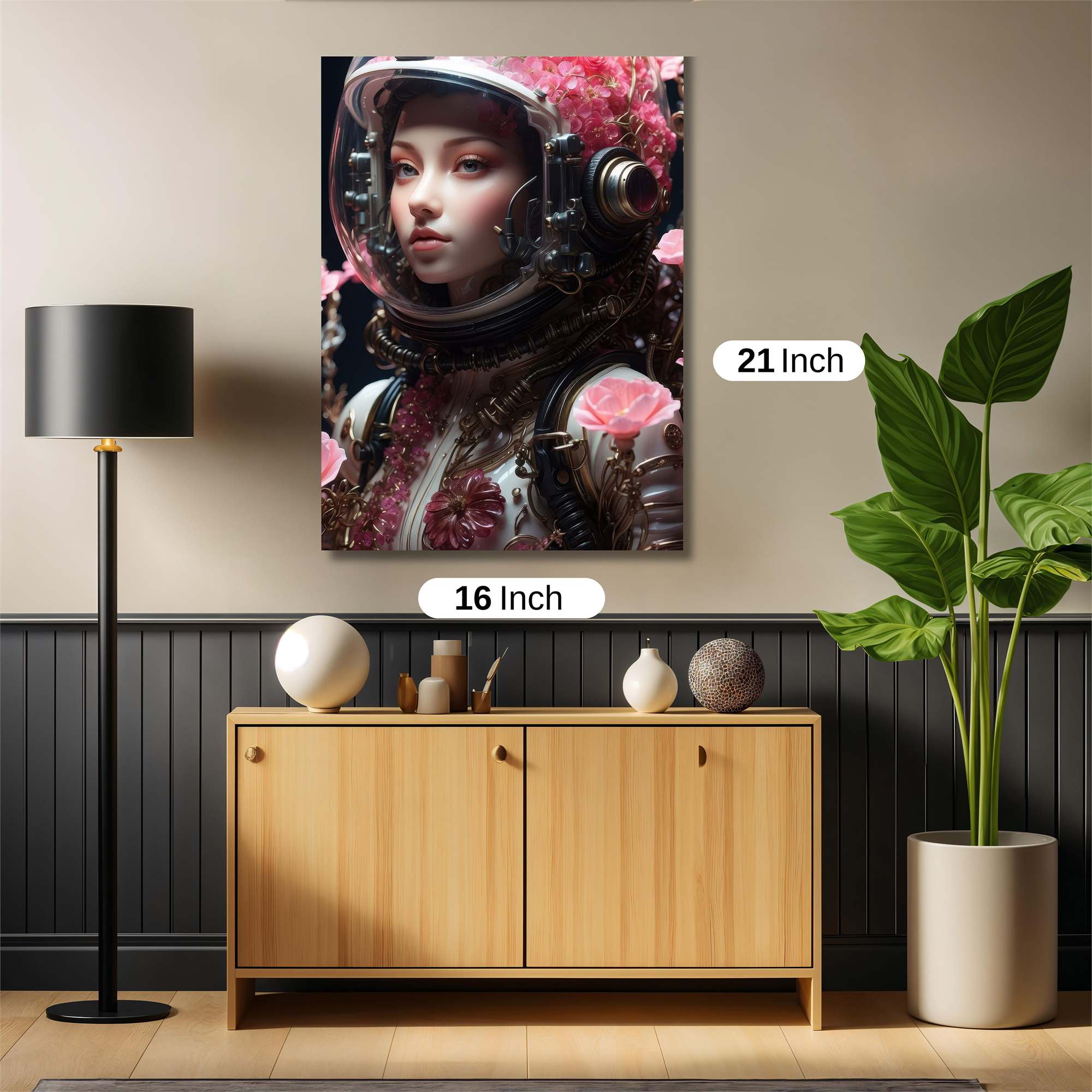 Floral Dream Safe Wall Magnetic / M